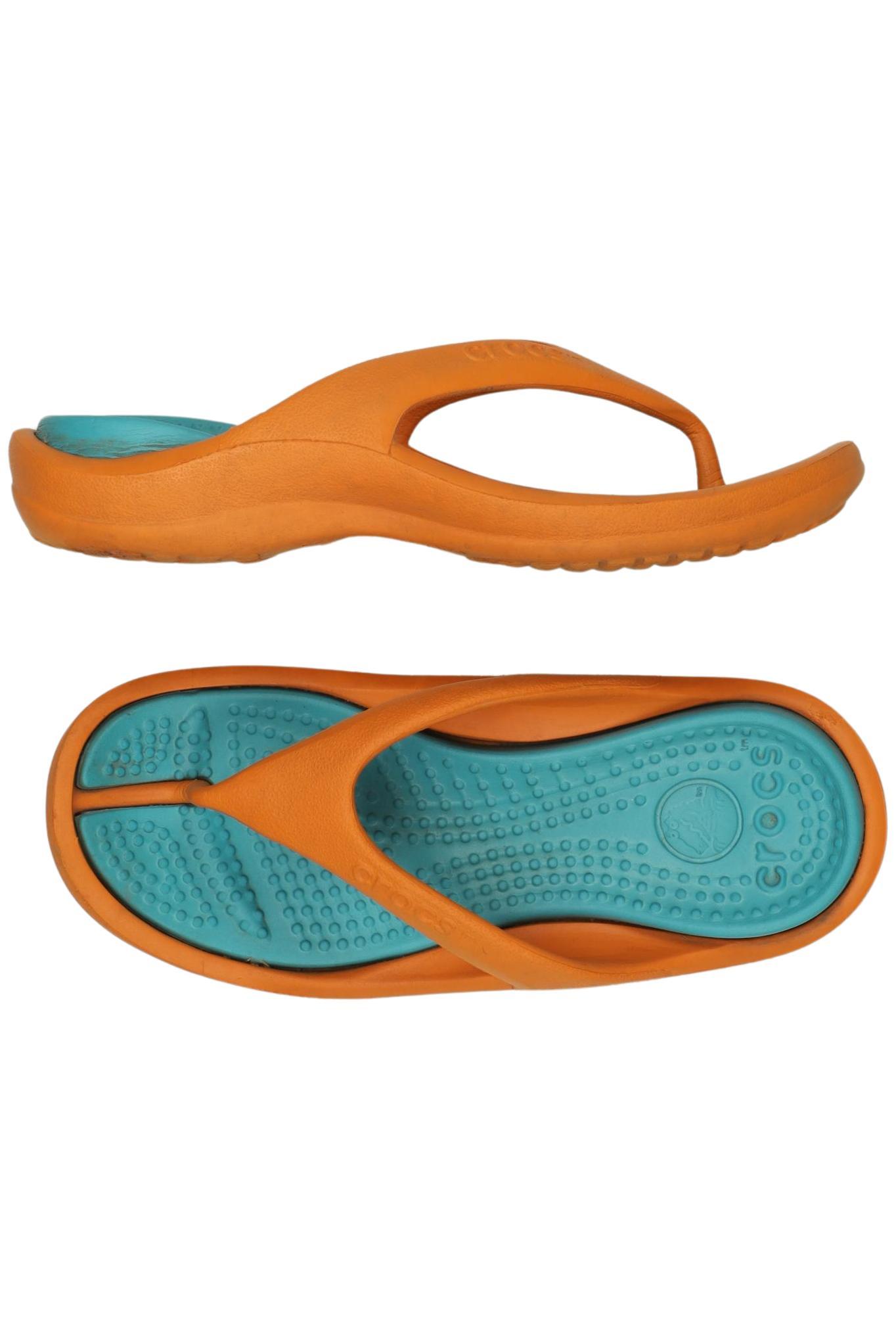 

Crocs Damen Sandale, orange, Gr. 4