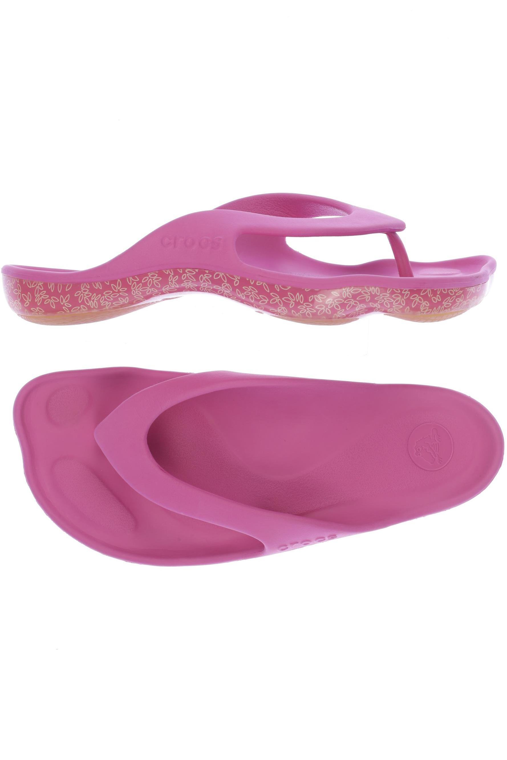 

Crocs Damen Sandale, pink, Gr. 7