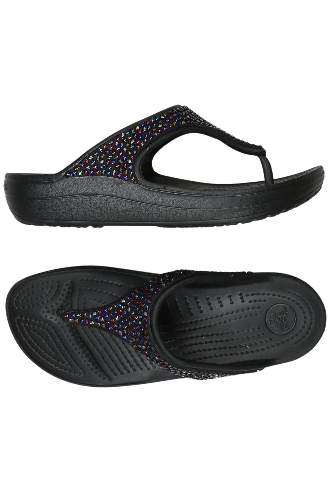 

Crocs Damen Sandale, schwarz, Gr. 8