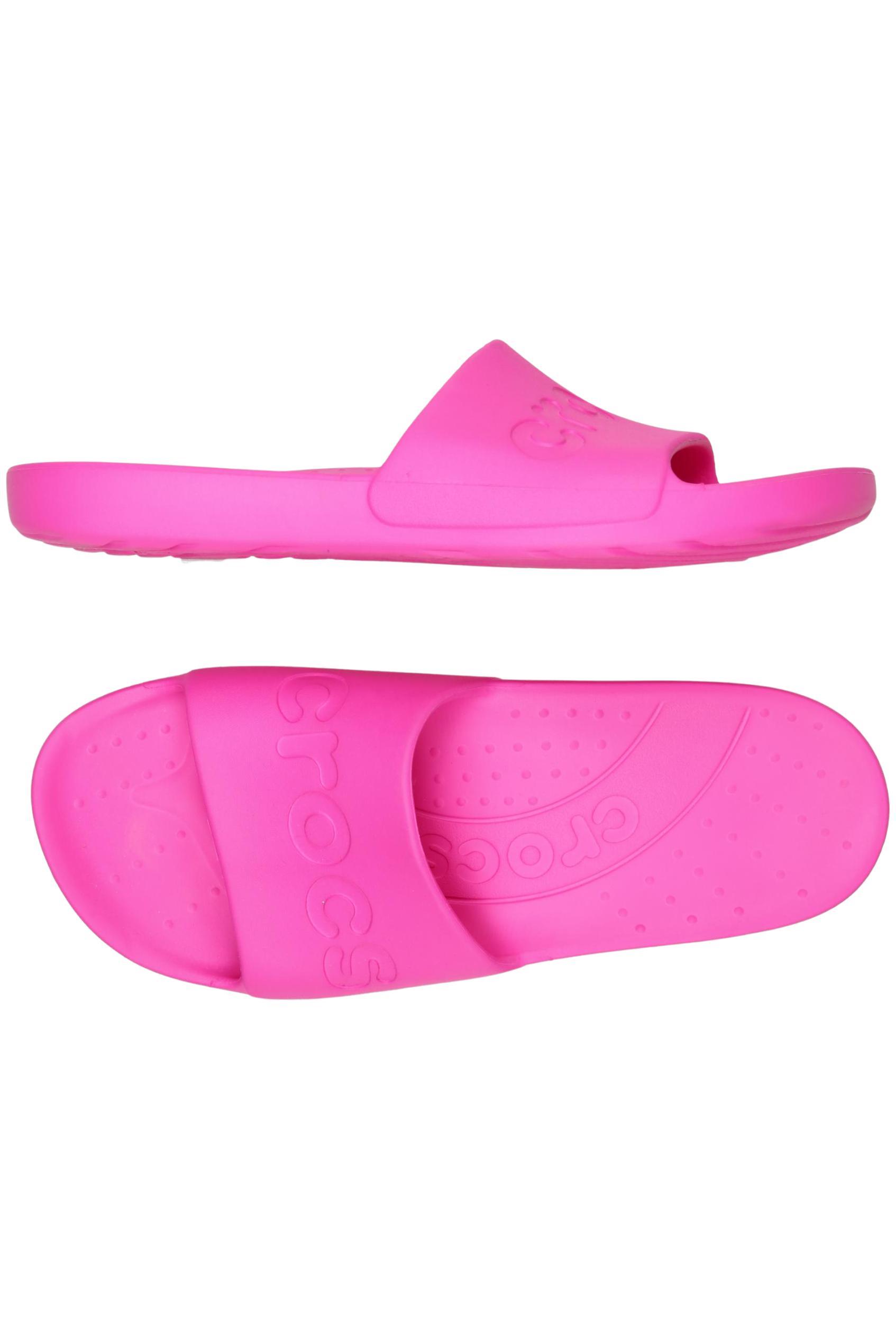 

Crocs Damen Sandale, pink, Gr. 7