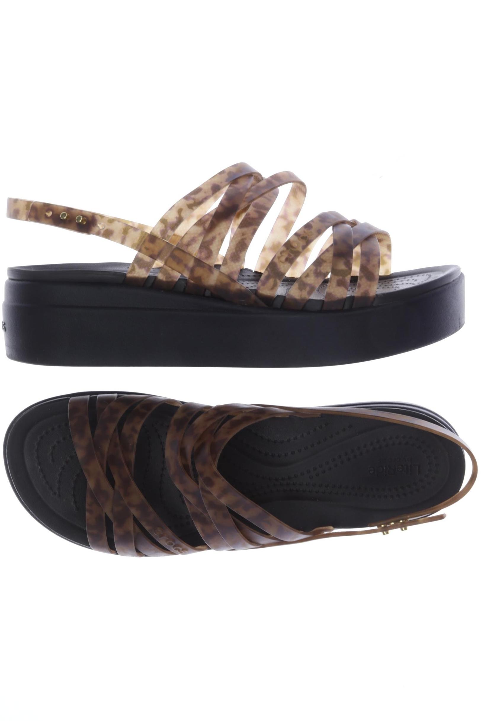 

Crocs Damen Sandale, braun, Gr. 11