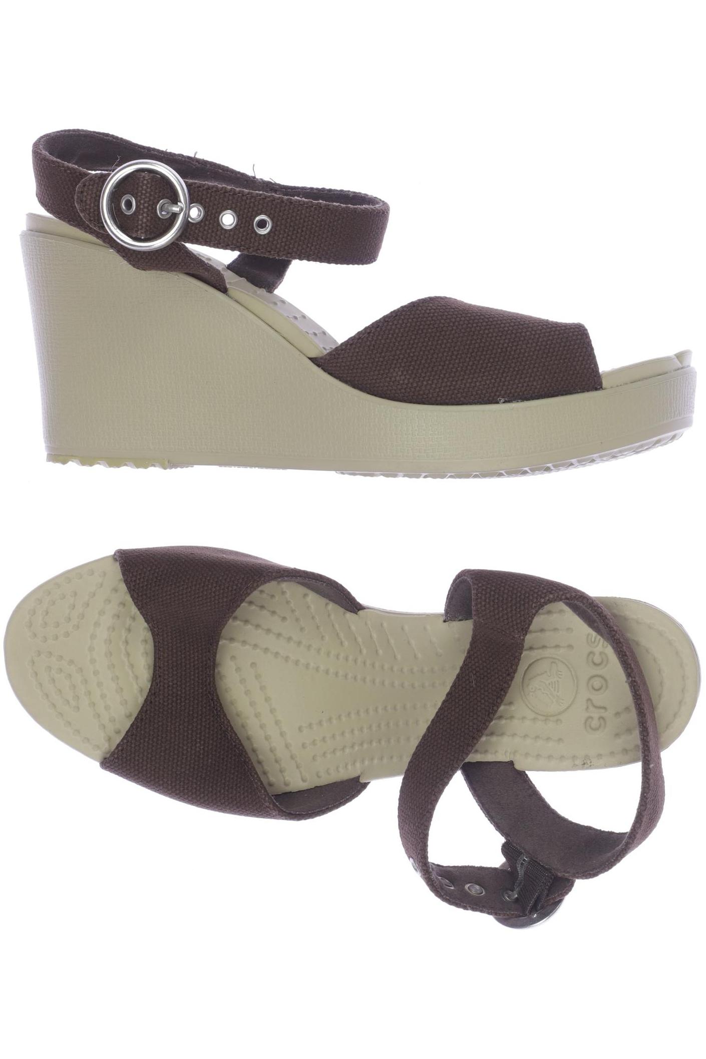 

Crocs Damen Sandale, braun, Gr. 6