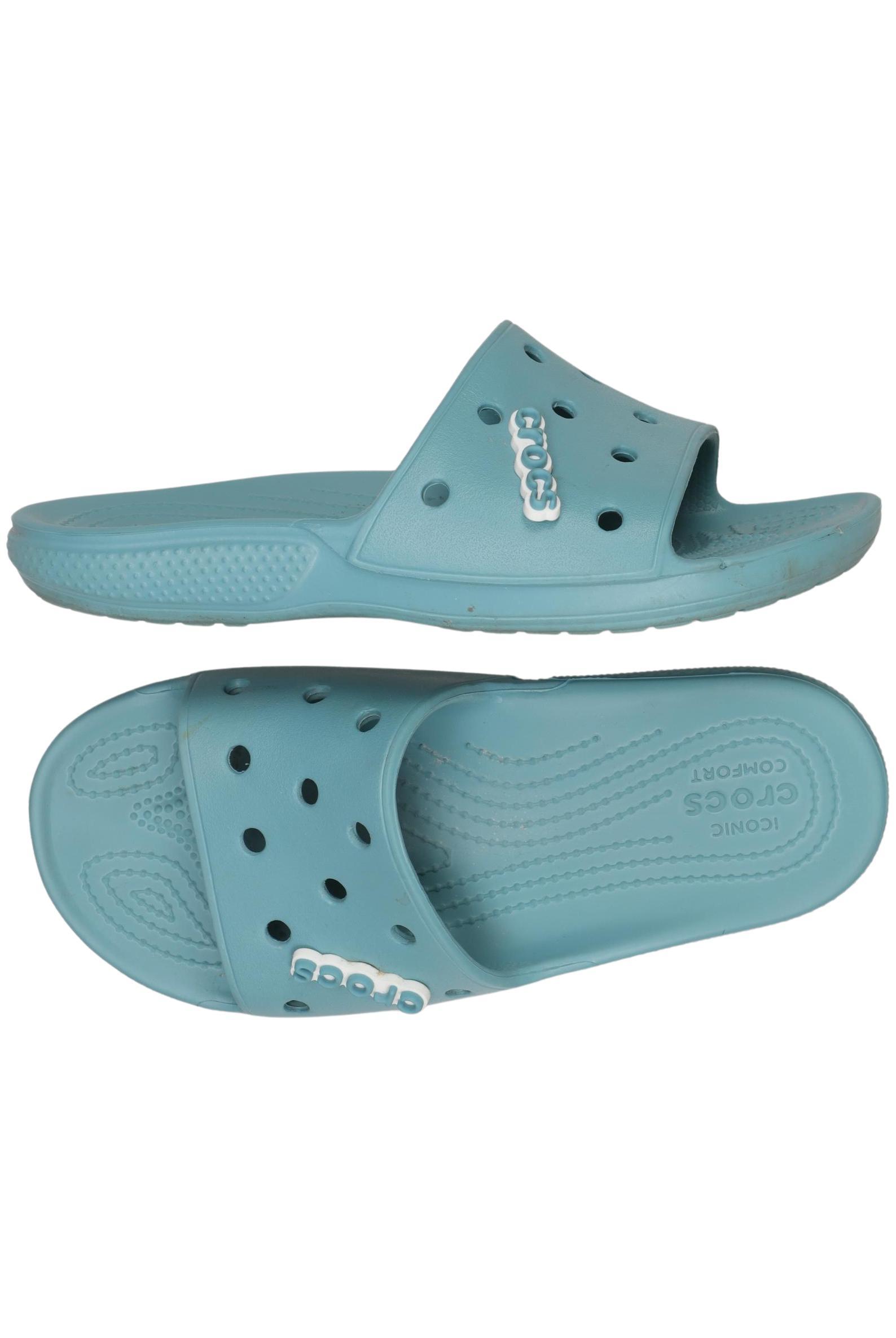 

Crocs Damen Sandale, türkis, Gr. 8