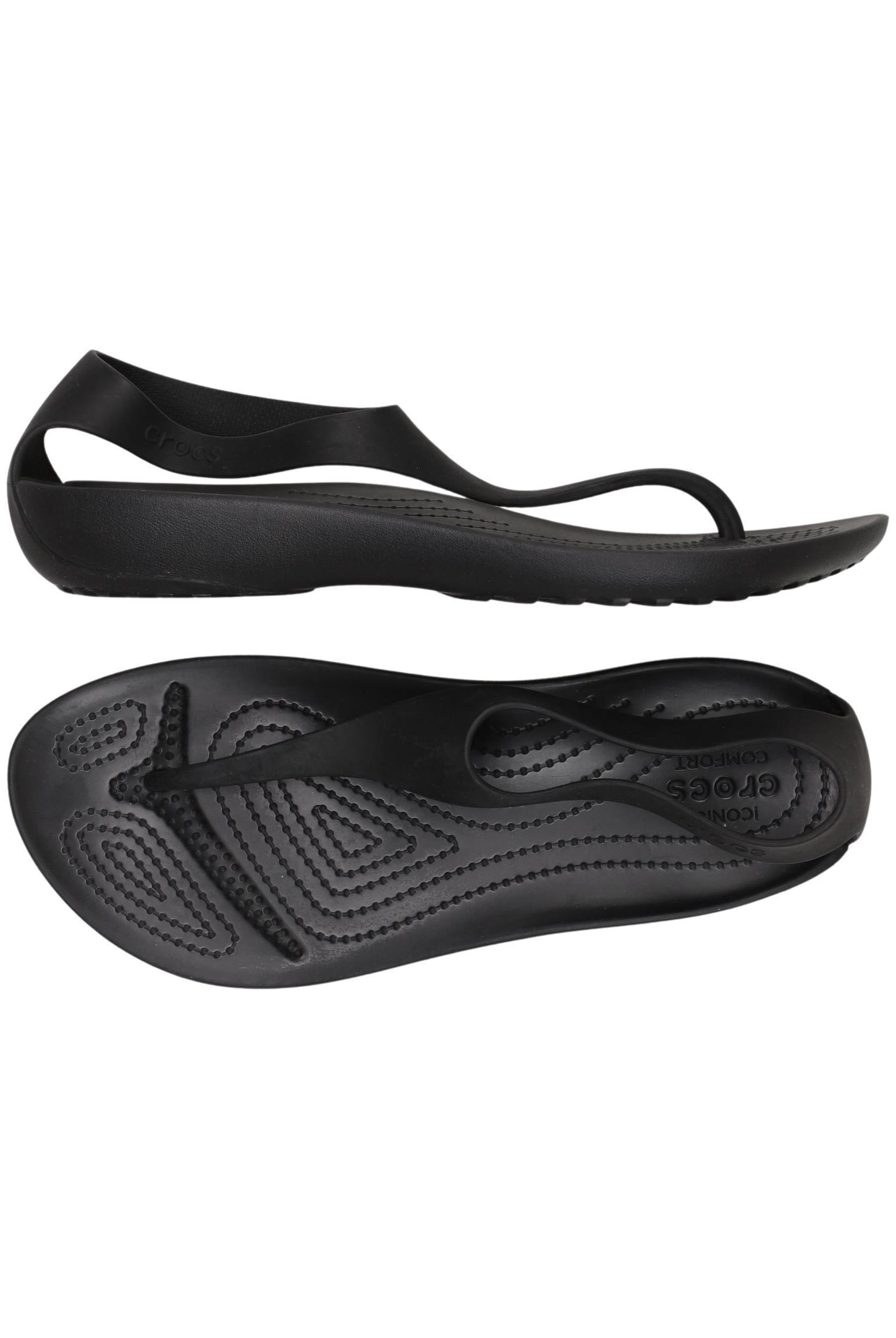 

Crocs Damen Sandale, schwarz, Gr. 8