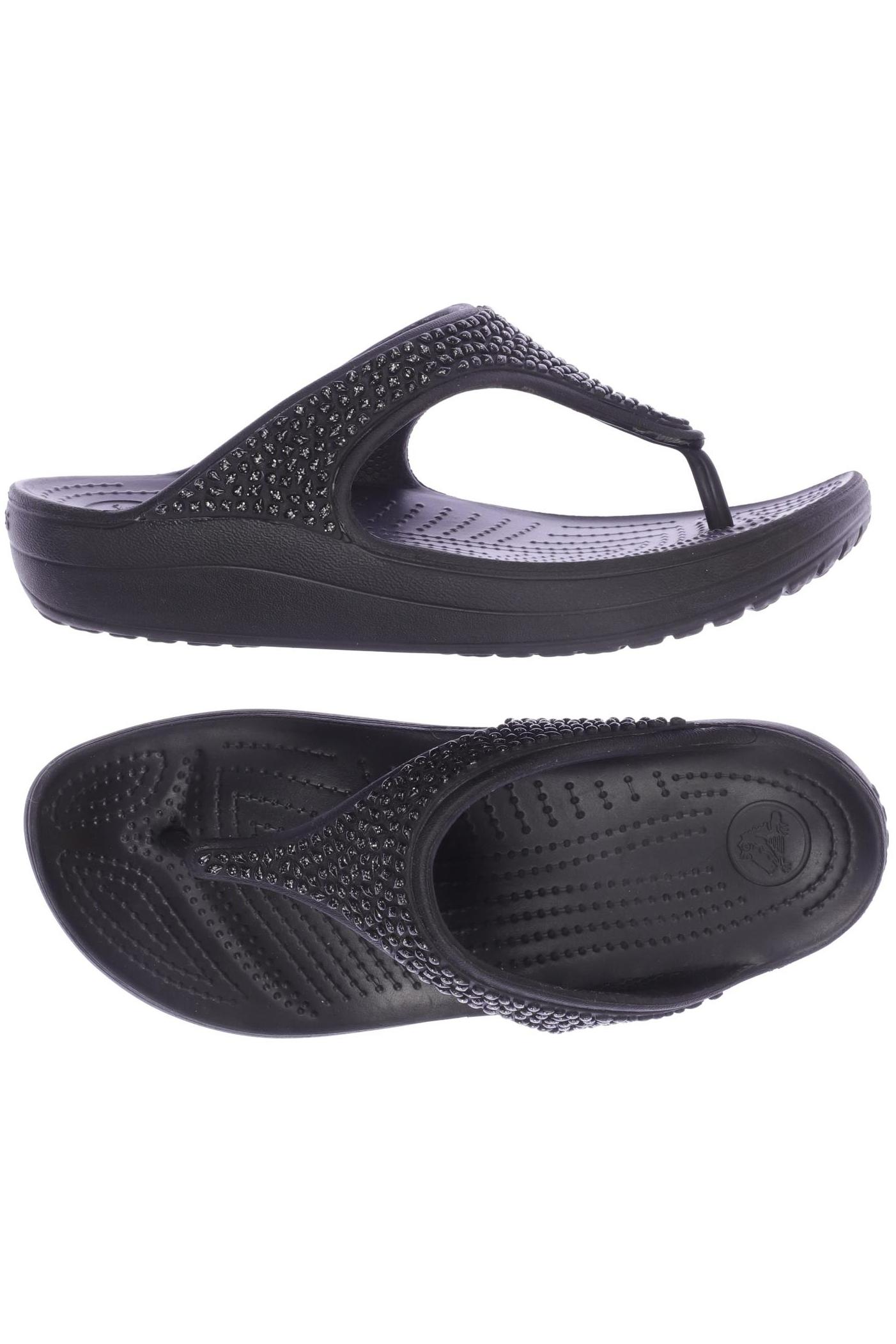 

Crocs Damen Sandale, schwarz, Gr. 7