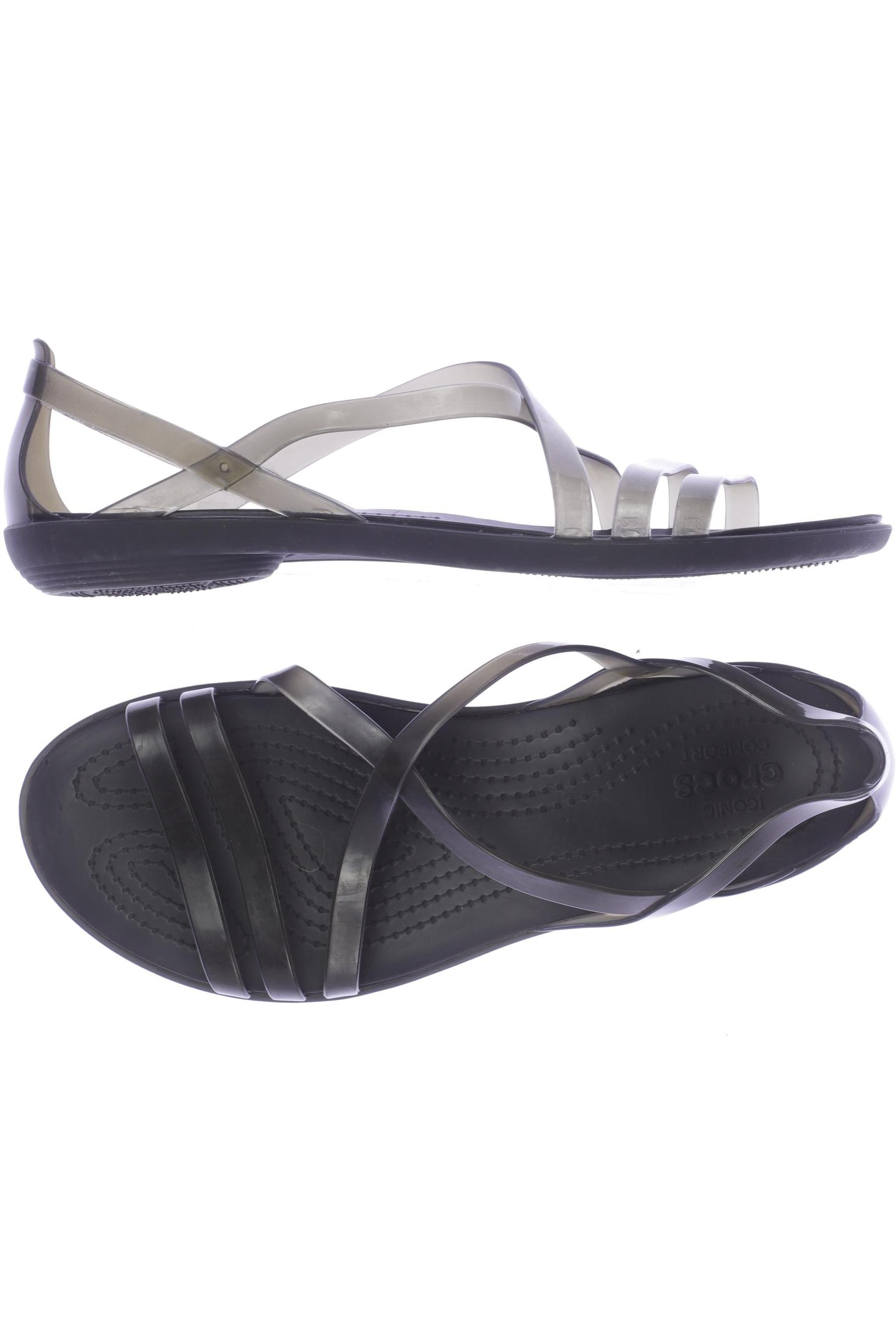 

Crocs Damen Sandale, grau, Gr. 8