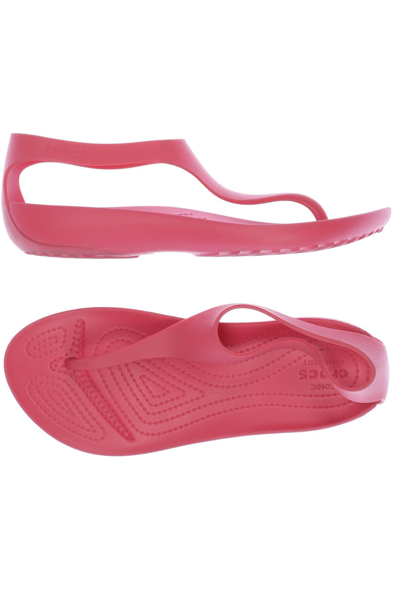 

Crocs Damen Sandale, pink, Gr. 8