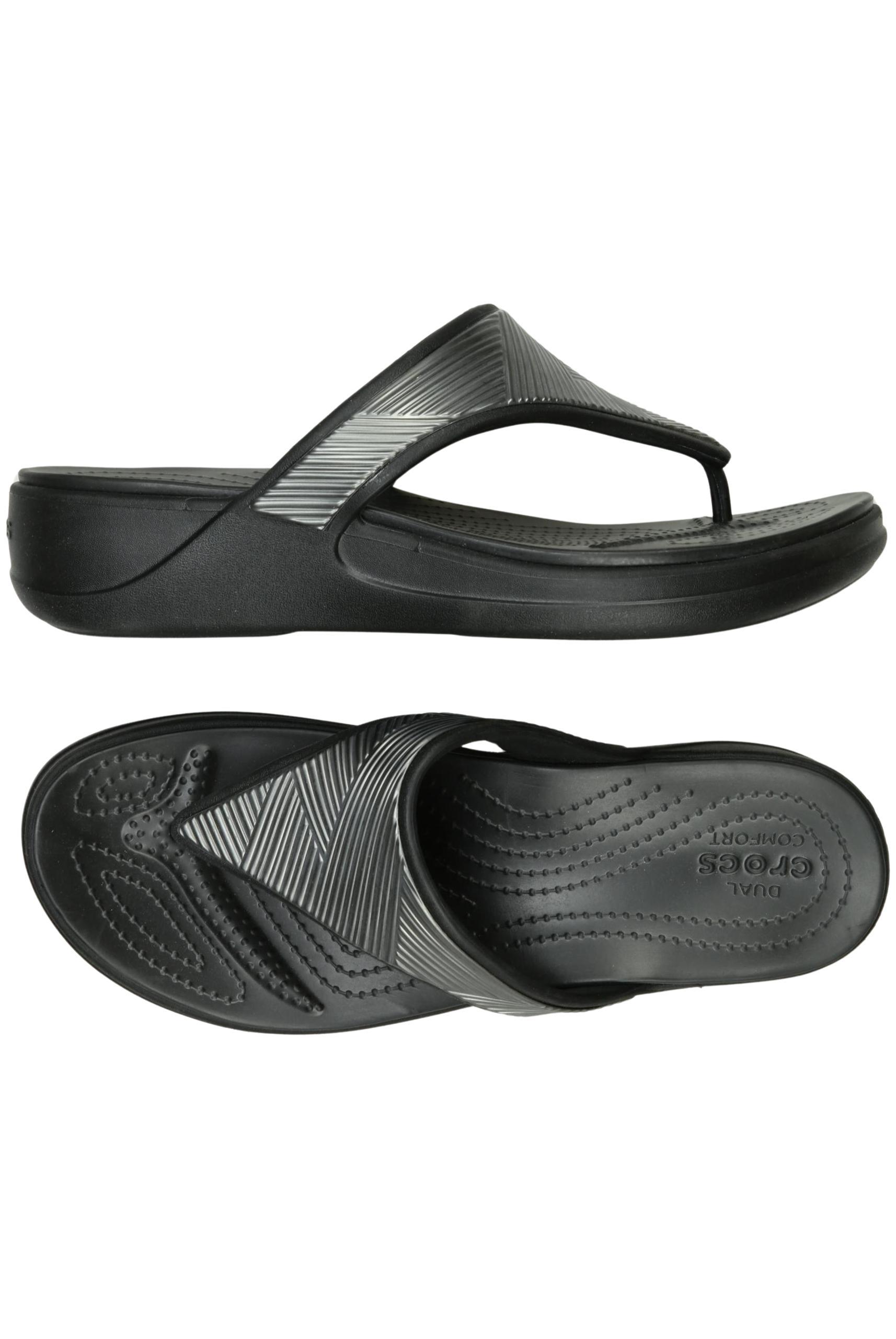 

Crocs Damen Sandale, grau, Gr. 10