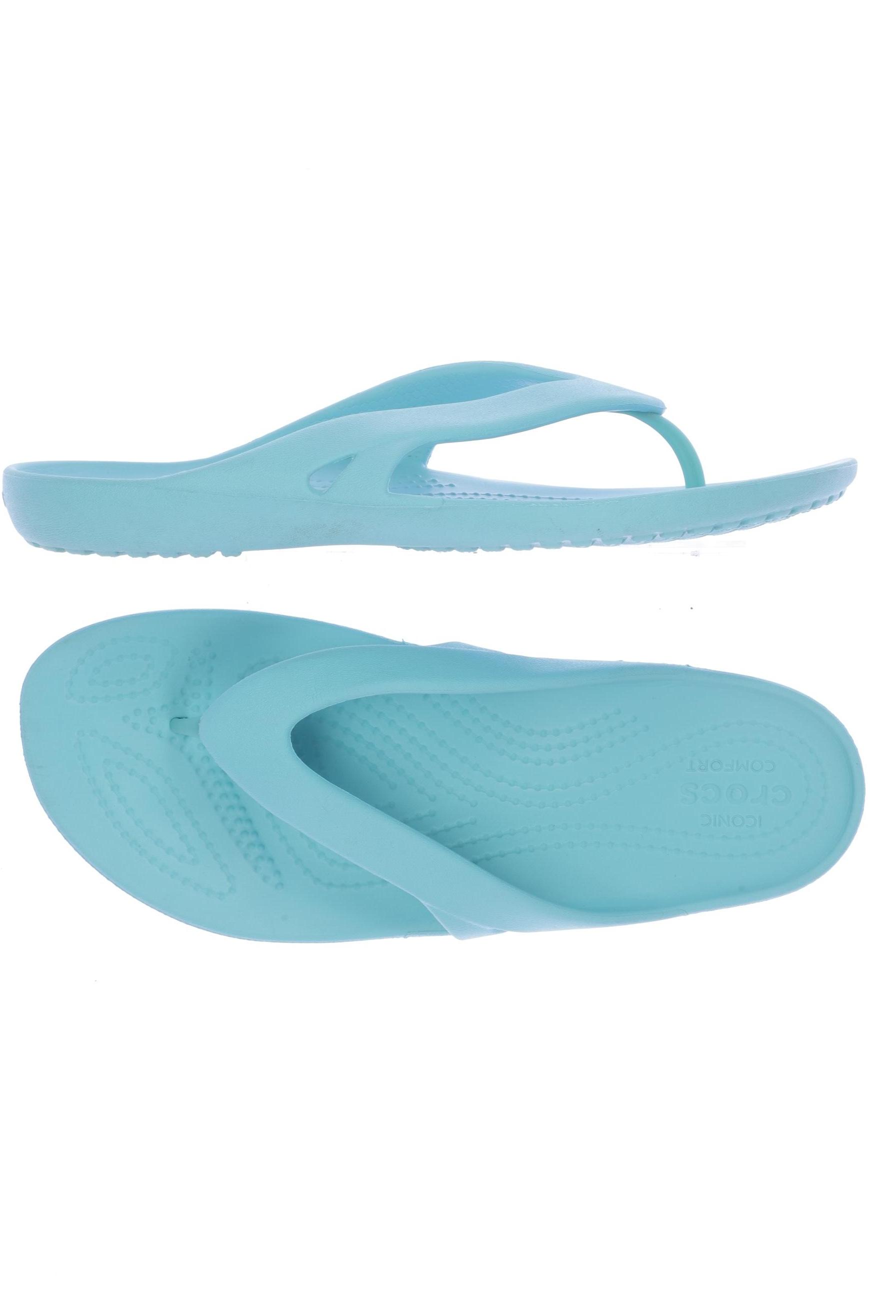 

Crocs Damen Sandale, türkis, Gr. 7