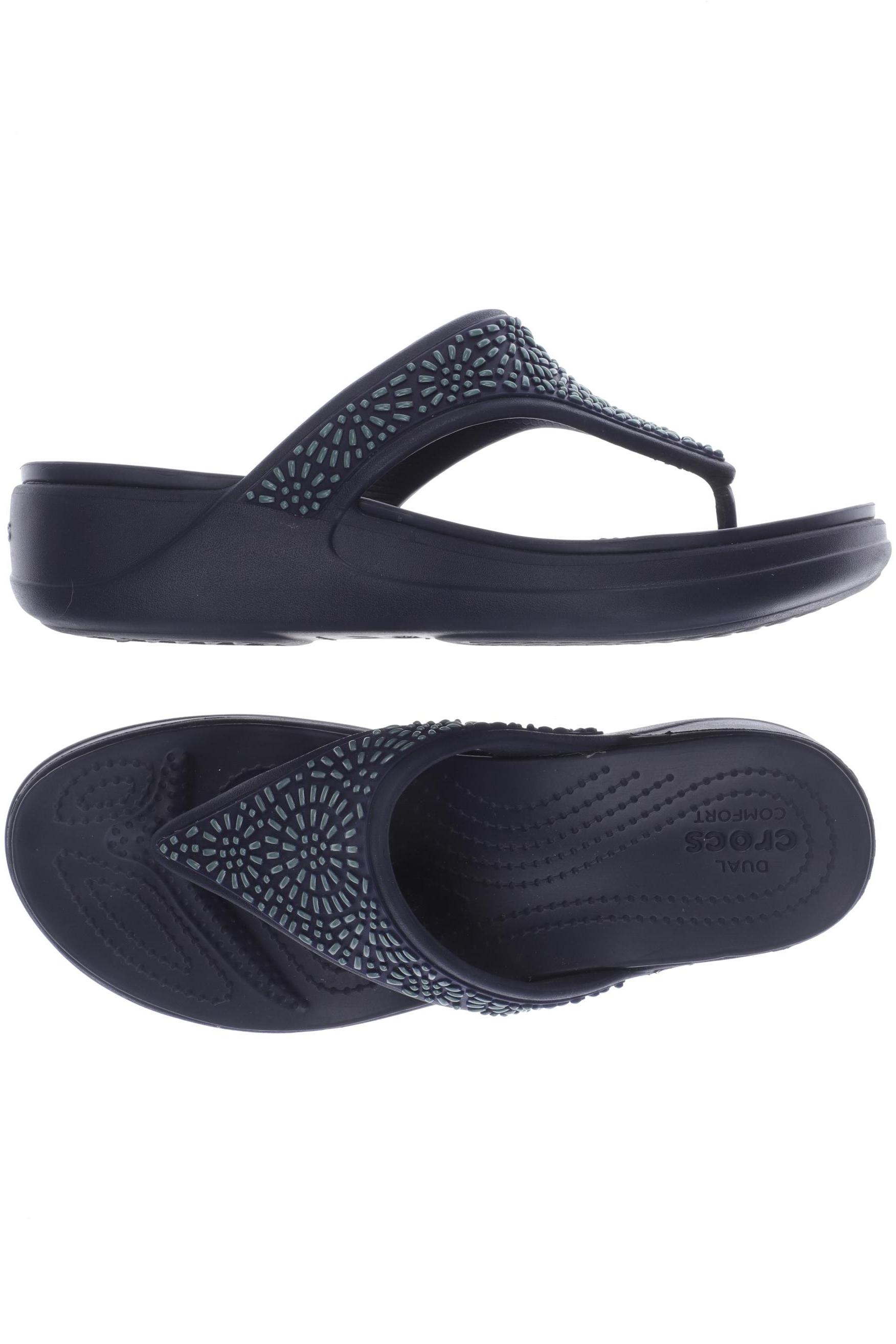 

Crocs Damen Sandale, blau, Gr. 10
