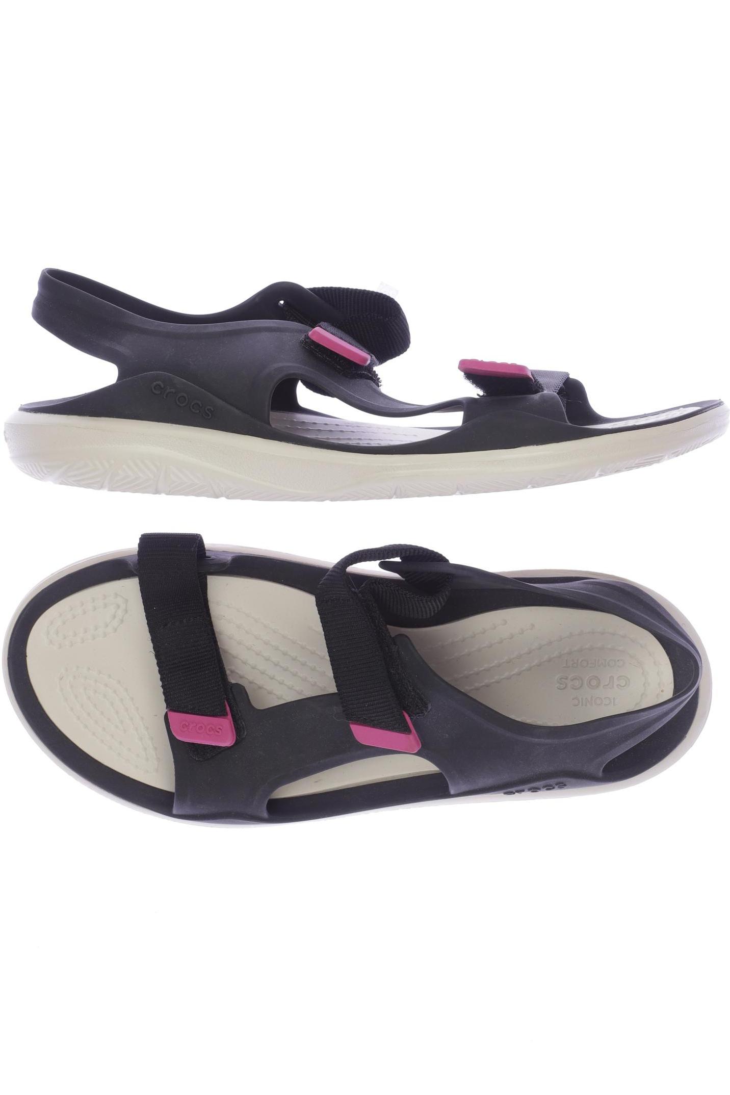 

Crocs Damen Sandale, schwarz, Gr. 8