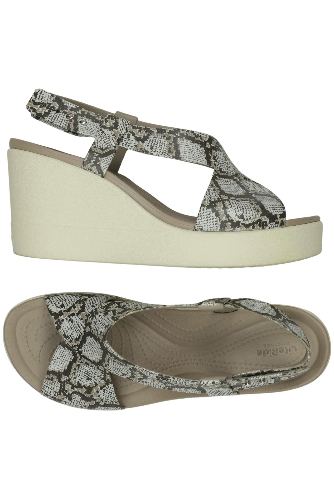 

Crocs Damen Sandale, grau, Gr. 9