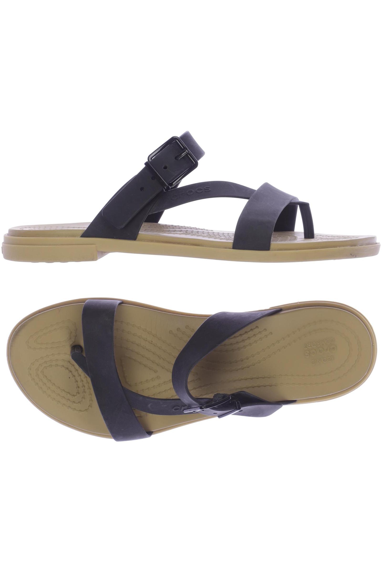 

Crocs Damen Sandale, schwarz
