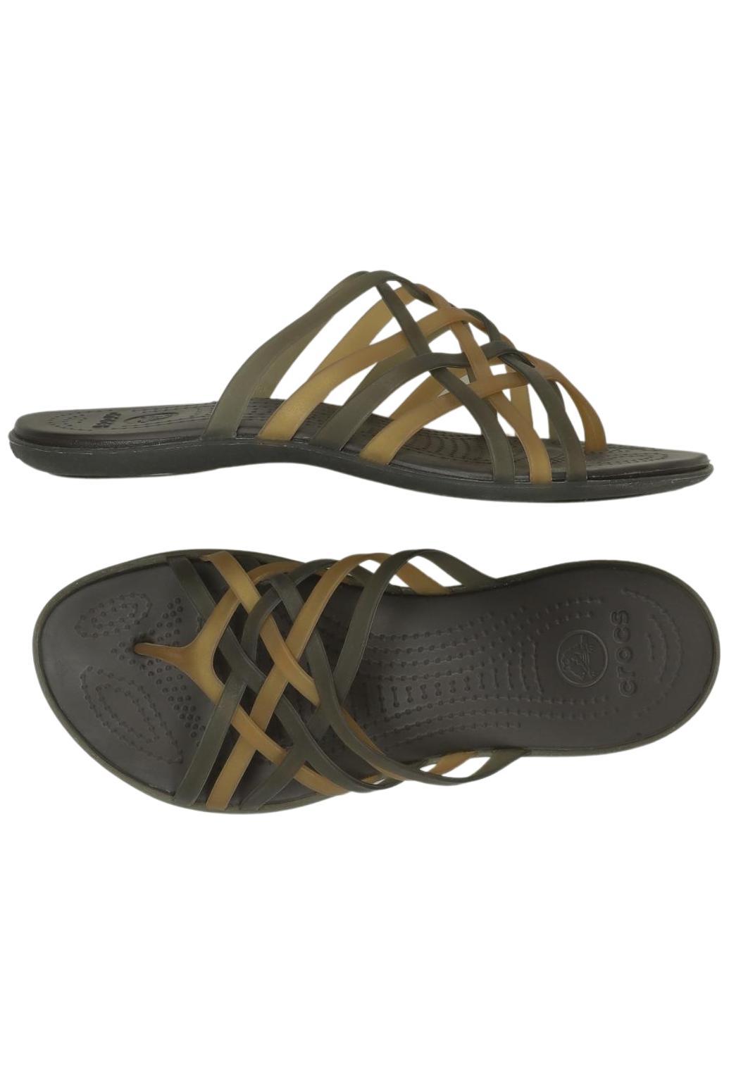 

Crocs Damen Sandale, braun, Gr. 7
