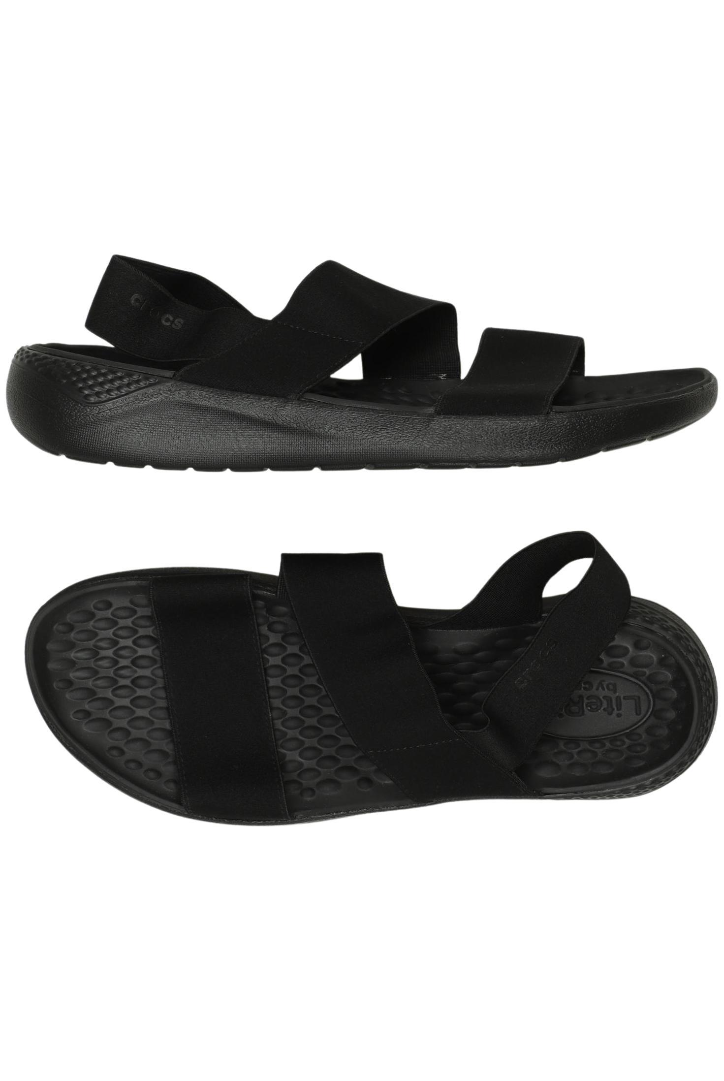 

Crocs Damen Sandale, schwarz, Gr. 10
