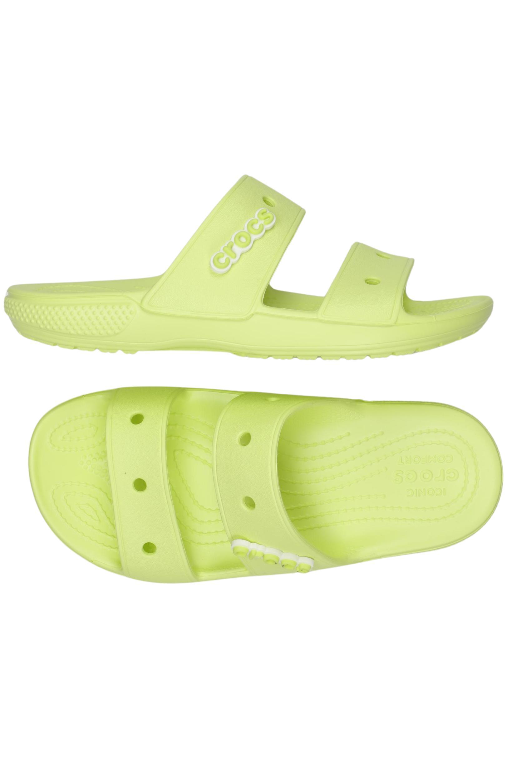 

Crocs Damen Sandale, neon, Gr. 6