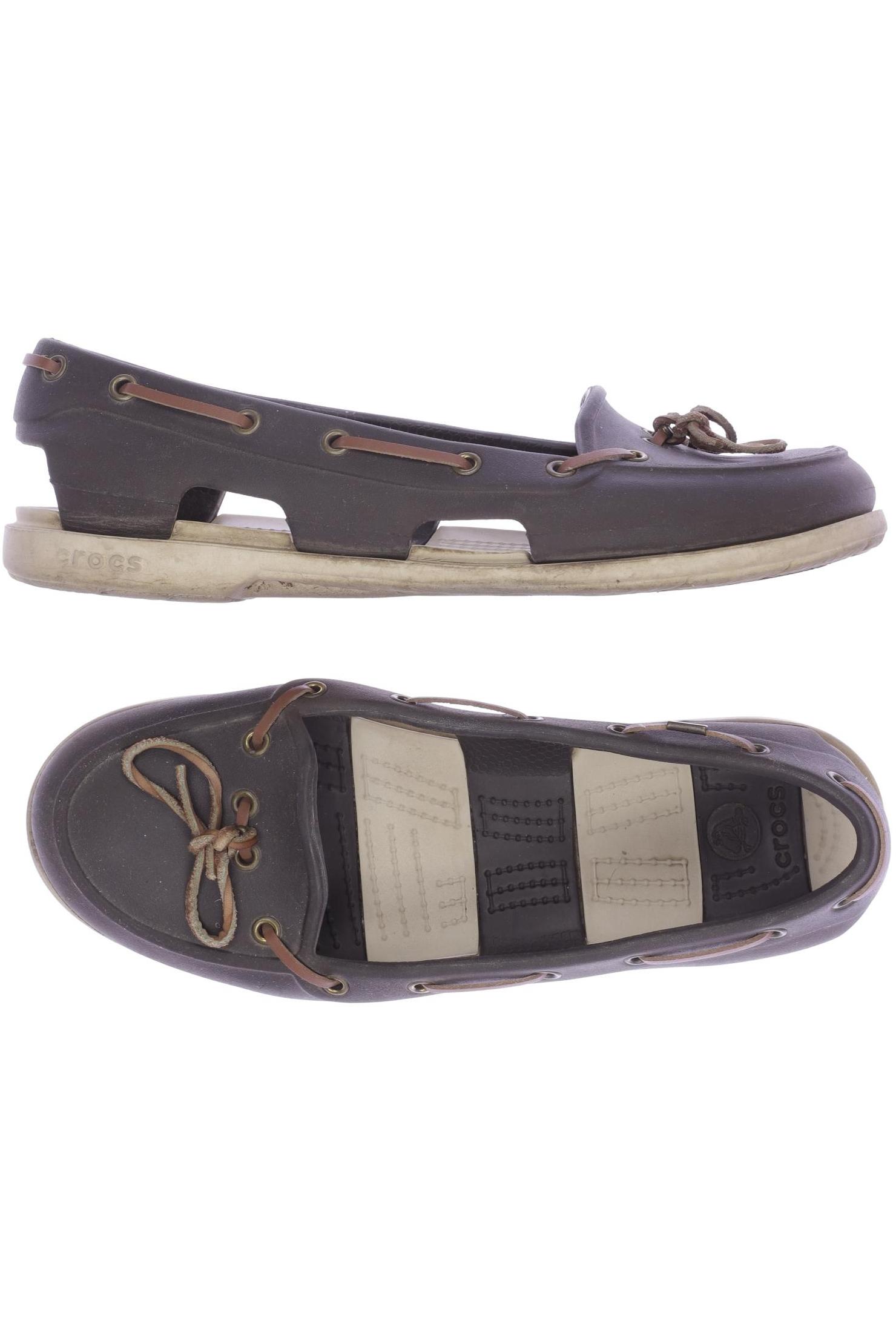 

Crocs Damen Sandale, braun, Gr. 9