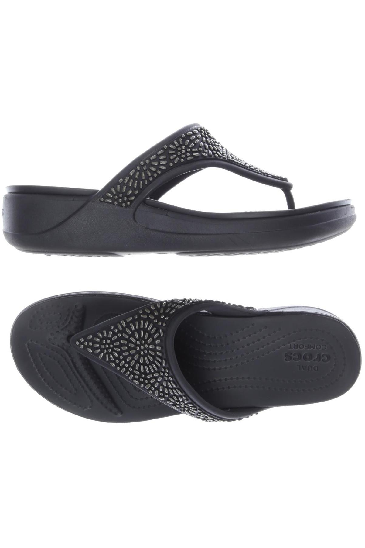 

Crocs Damen Sandale, schwarz, Gr. 10