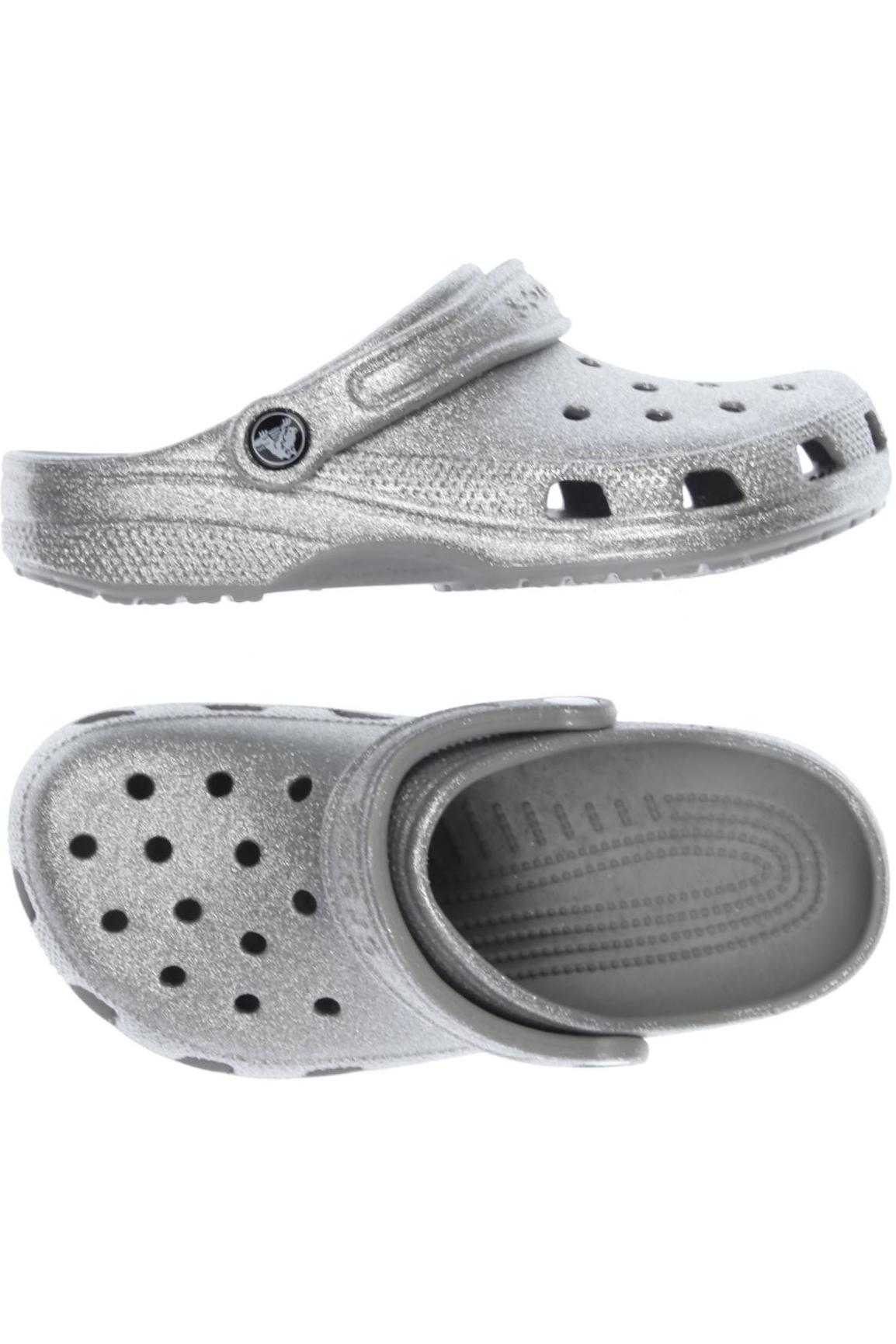 

Crocs Damen Sandale, silber, Gr. 6