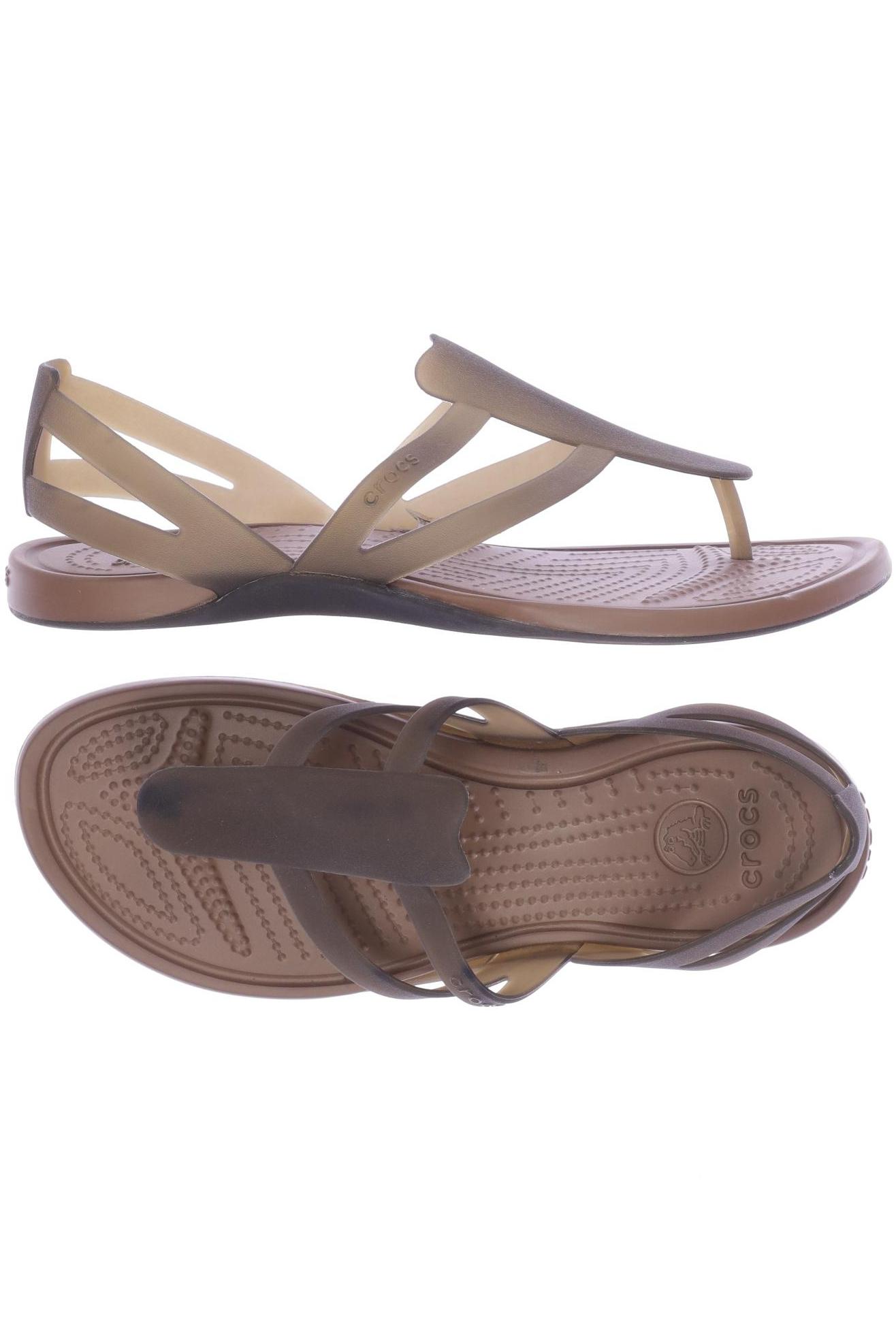 

Crocs Damen Sandale, braun
