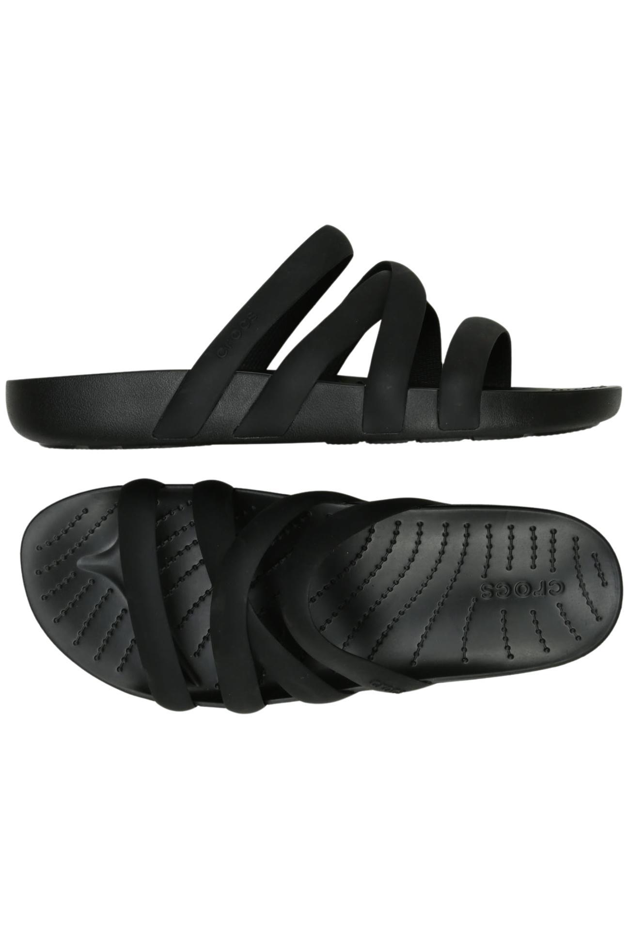 

Crocs Damen Sandale, schwarz, Gr. 8