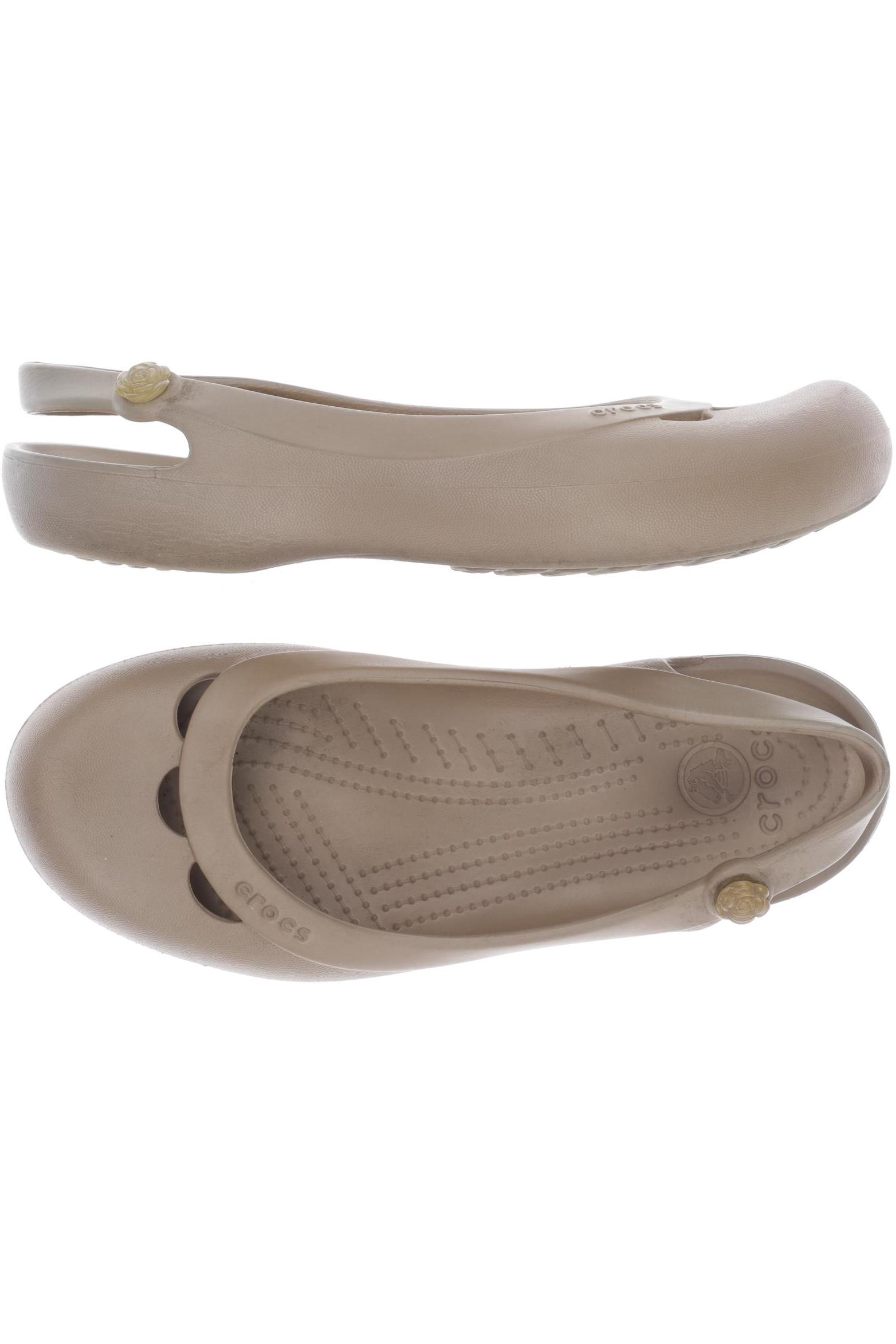 

Crocs Damen Sandale, beige, Gr. 9