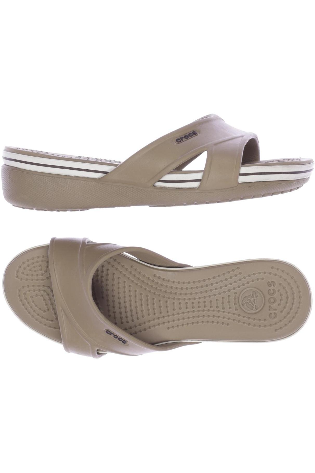 

Crocs Damen Sandale, braun, Gr. 6
