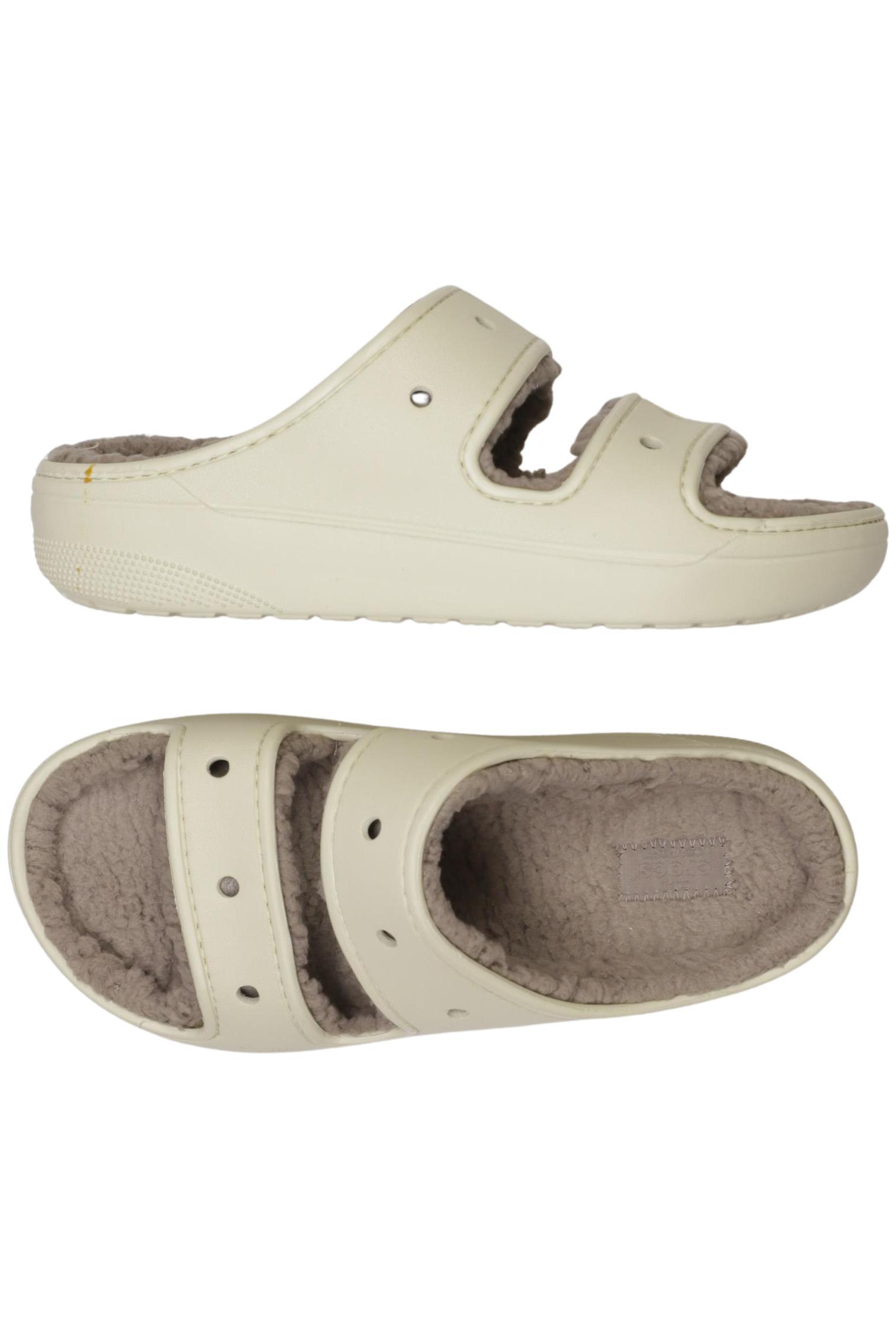 

Crocs Damen Sandale, cremeweiß, Gr. 9