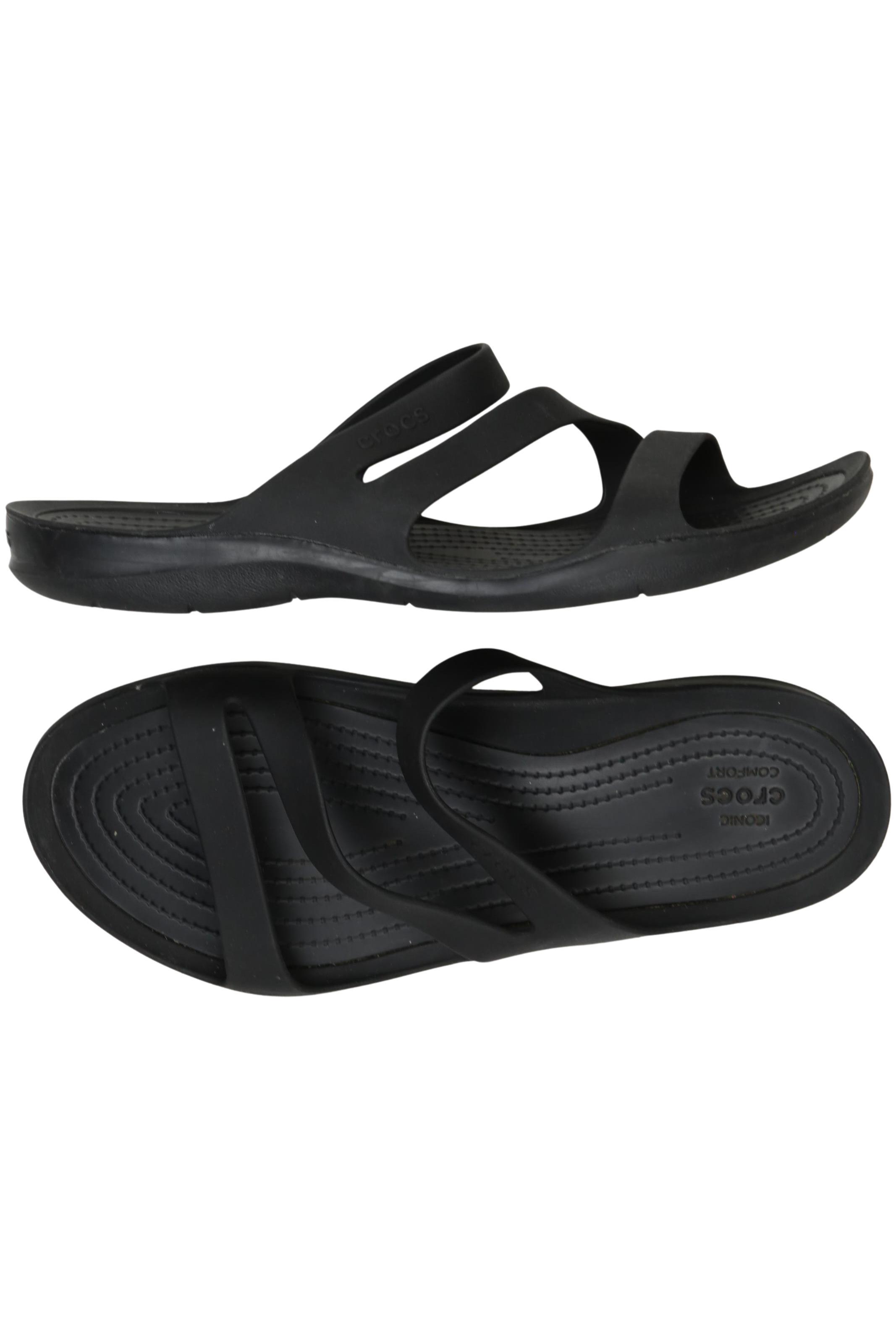 

Crocs Damen Sandale, schwarz, Gr. 10