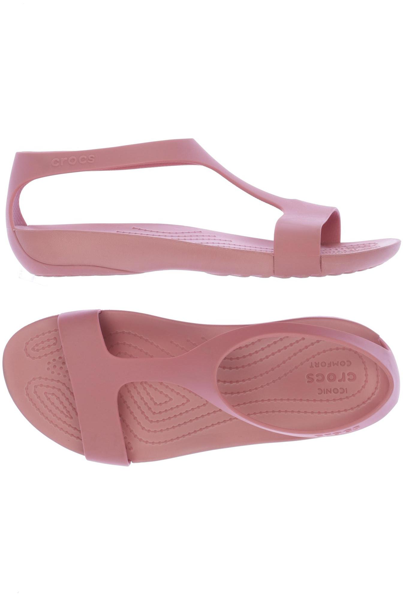 

Crocs Damen Sandale, pink, Gr. 7