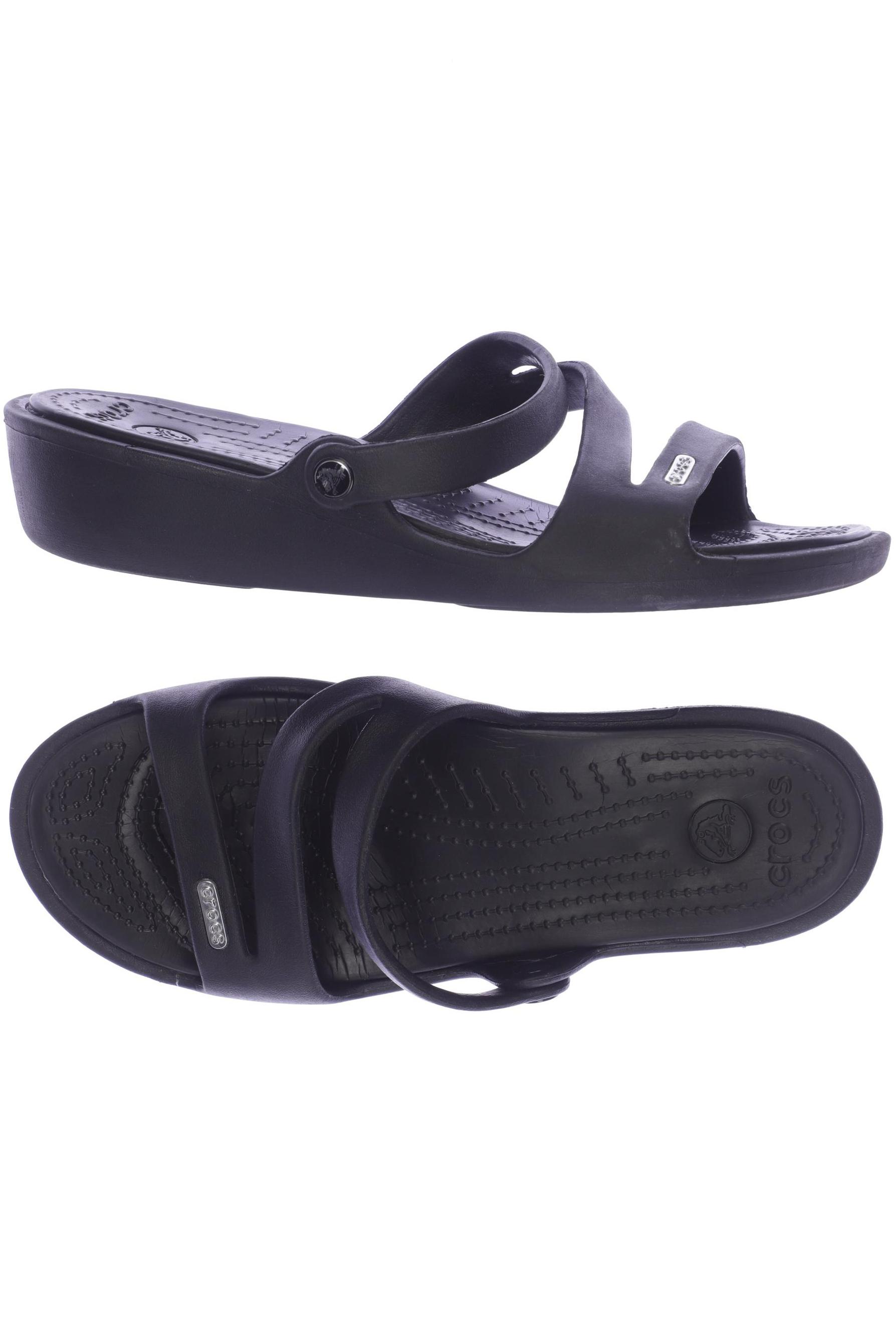 

Crocs Damen Sandale, schwarz