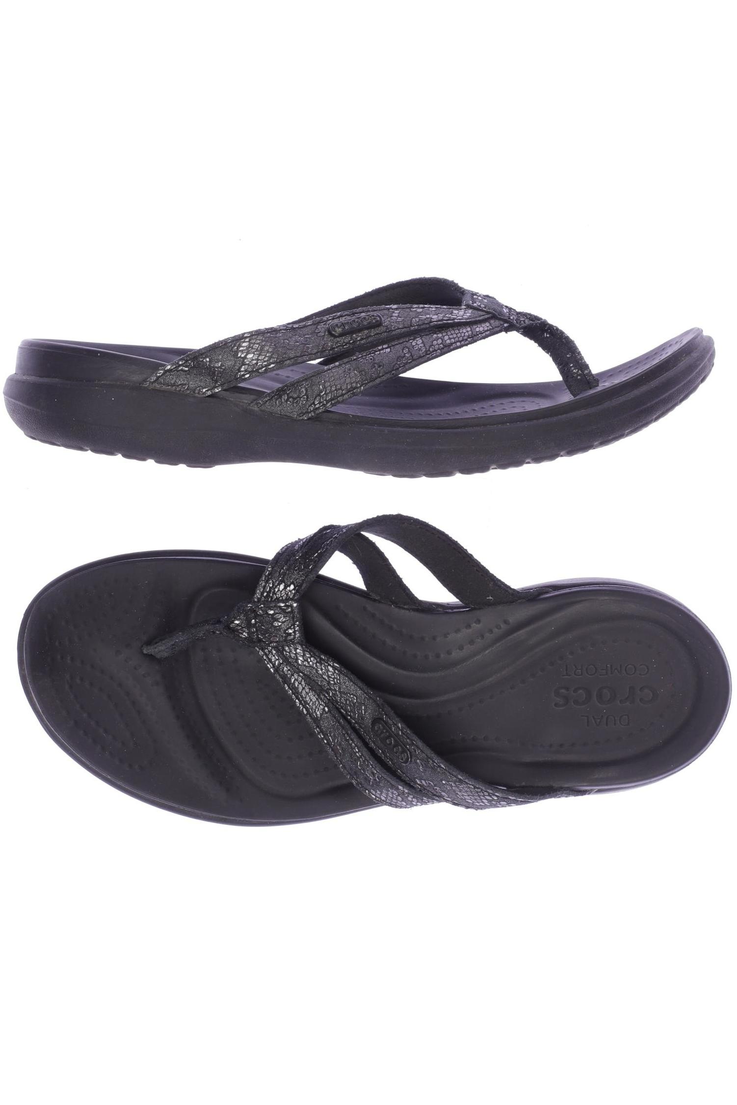

Crocs Damen Sandale, schwarz, Gr. 8
