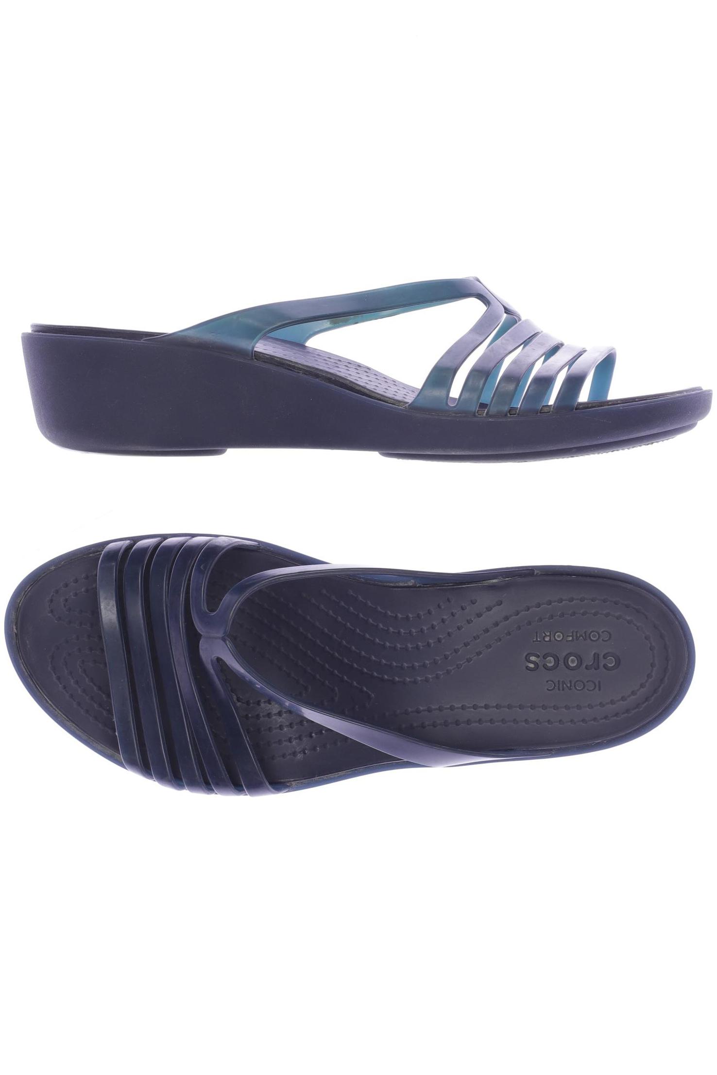 

Crocs Damen Sandale, marineblau, Gr. 6
