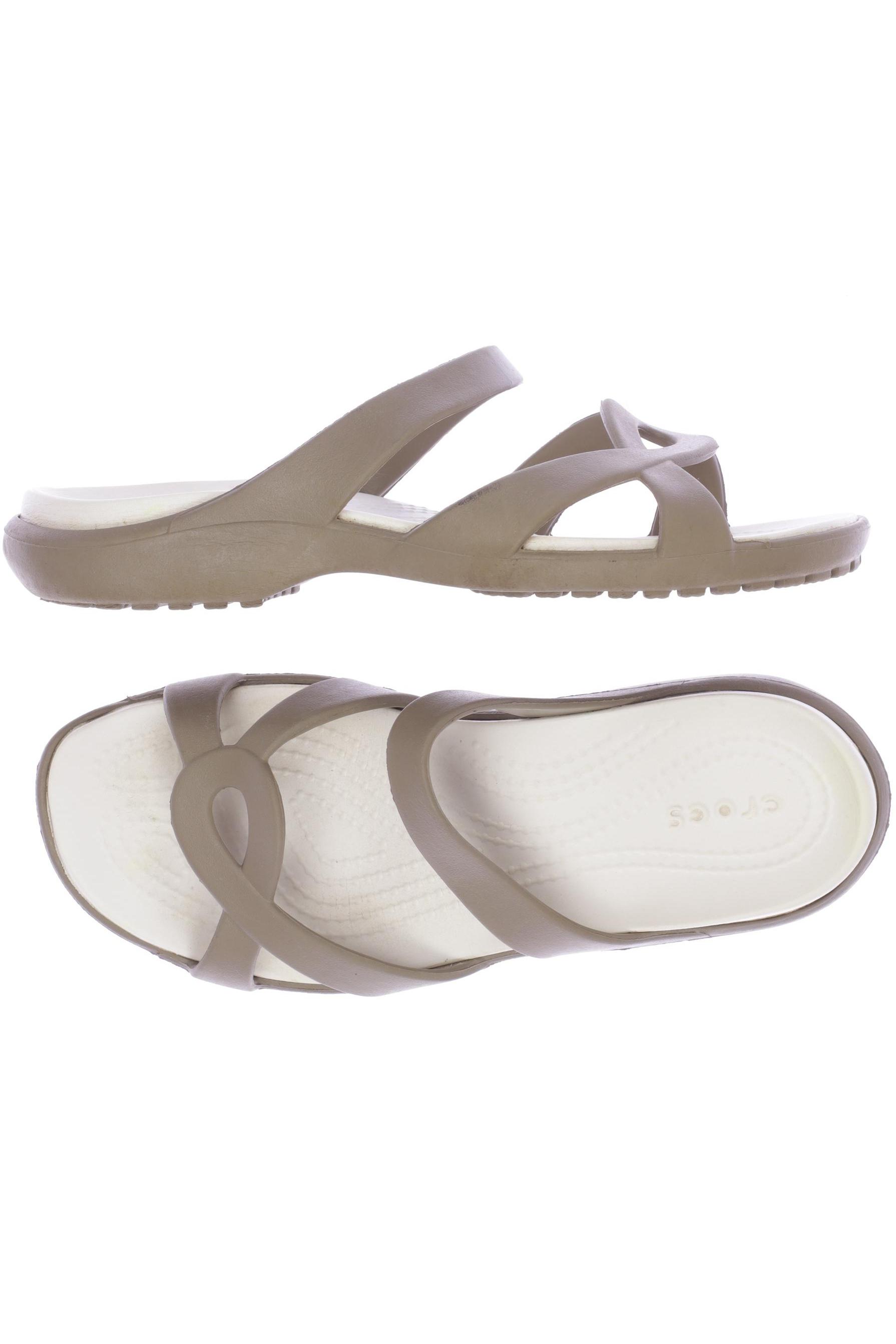 

Crocs Damen Sandale, braun, Gr. 7