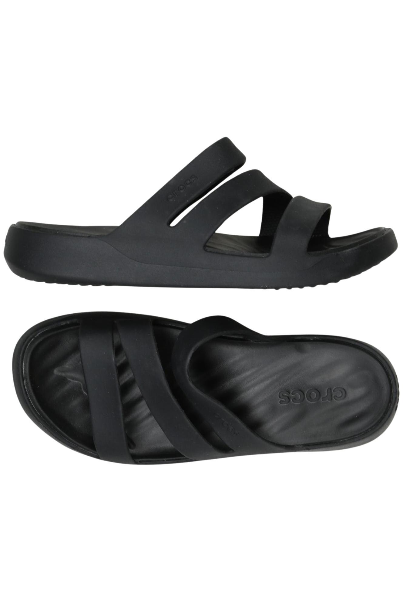 

Crocs Damen Sandale, schwarz, Gr. 7