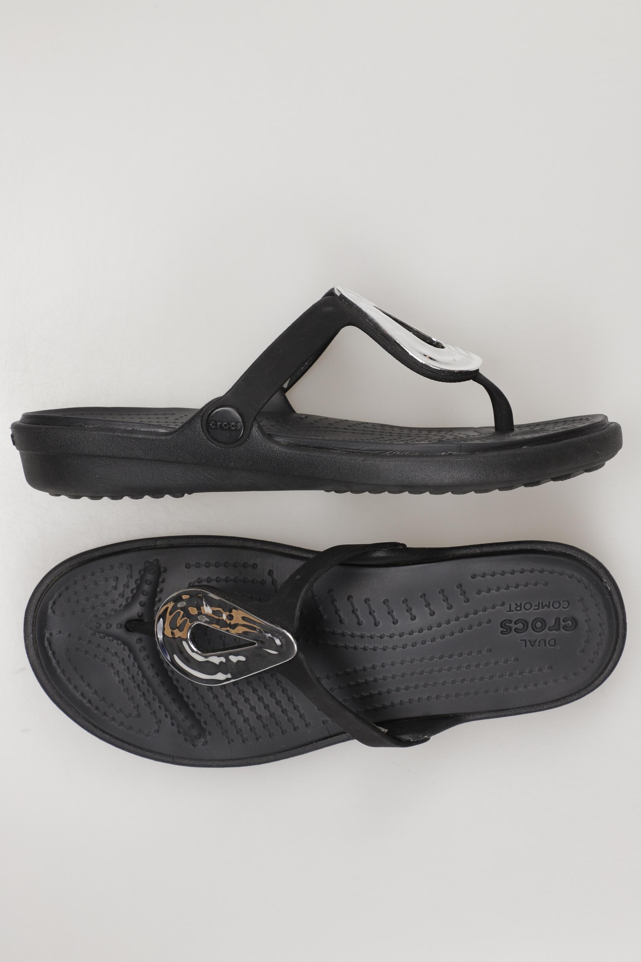

Crocs Damen Sandale, schwarz, Gr. 7
