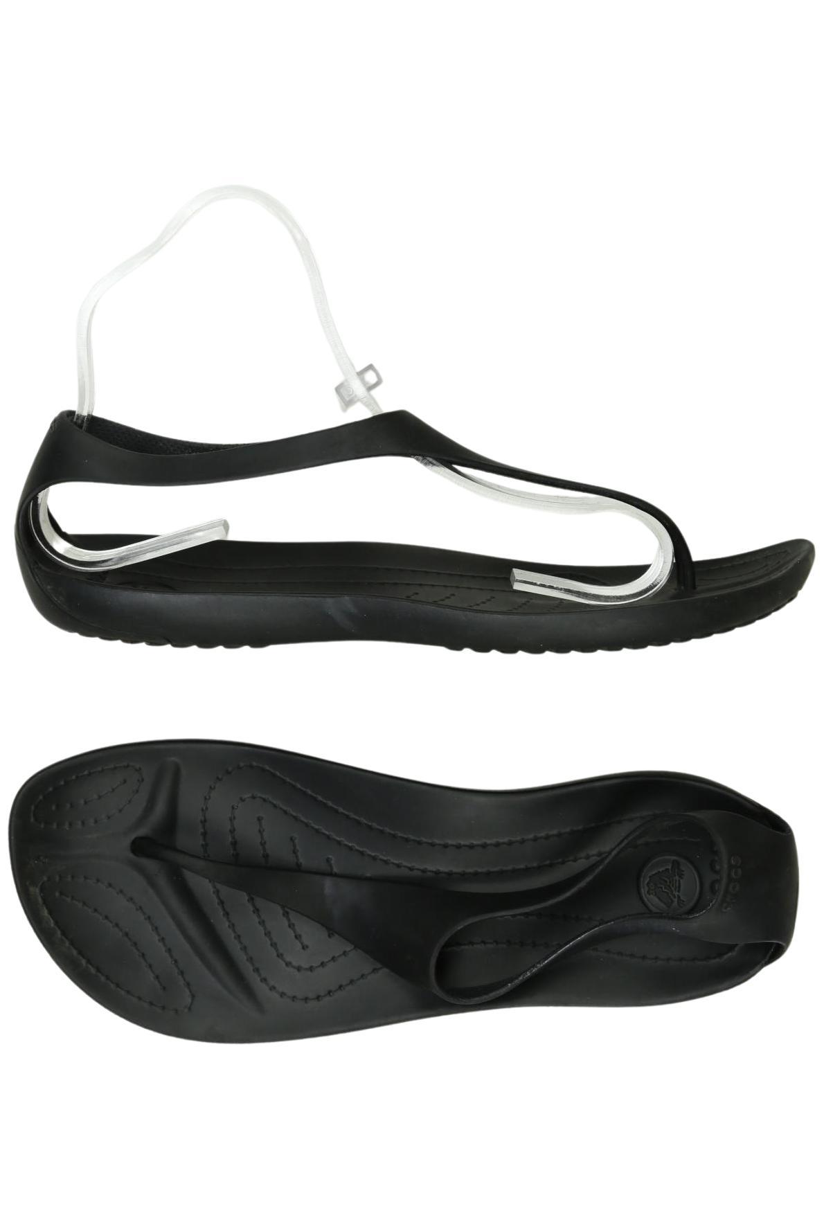 

Crocs Damen Sandale, schwarz, Gr. 9