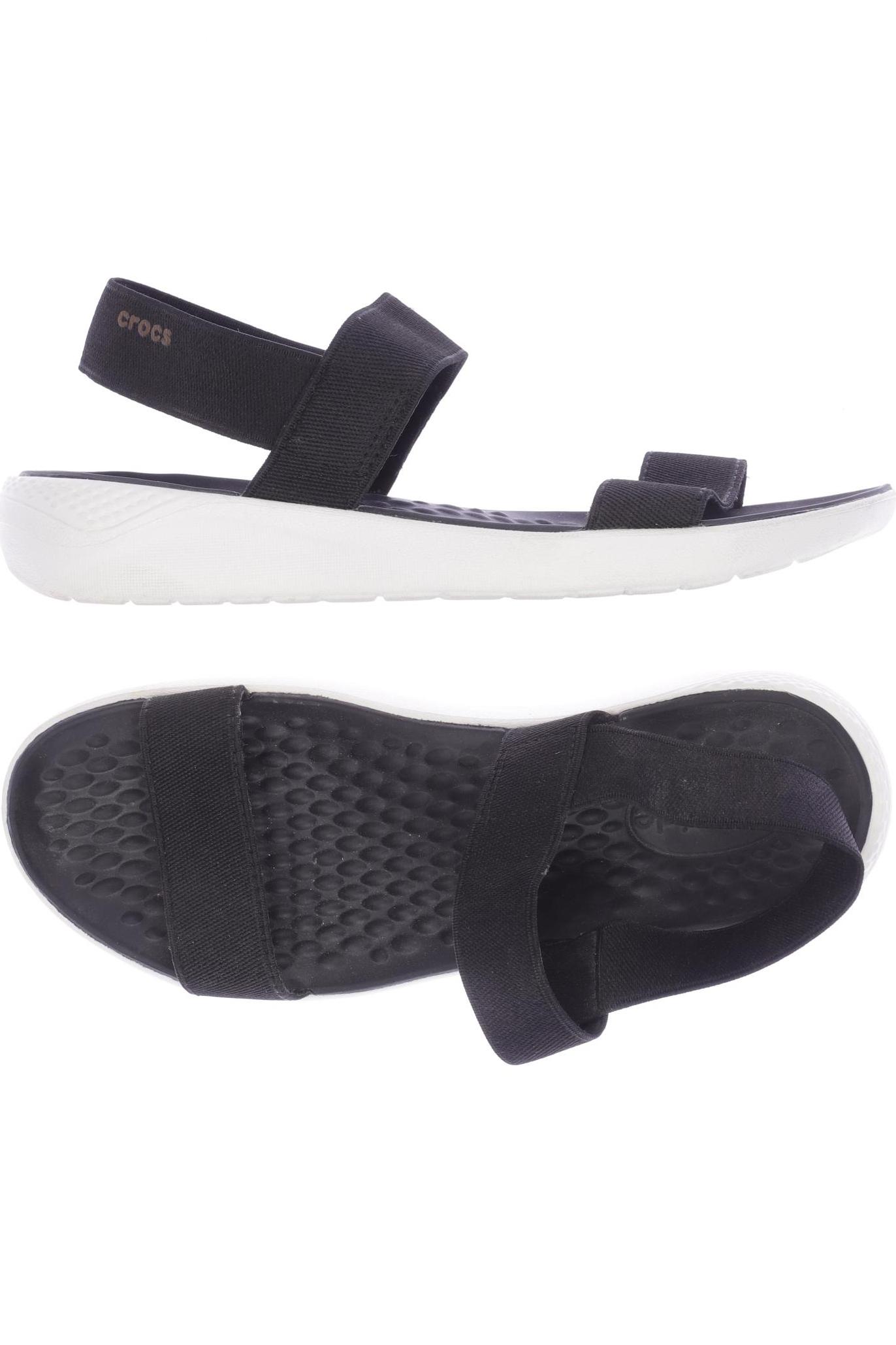 

Crocs Damen Sandale, schwarz, Gr. 8