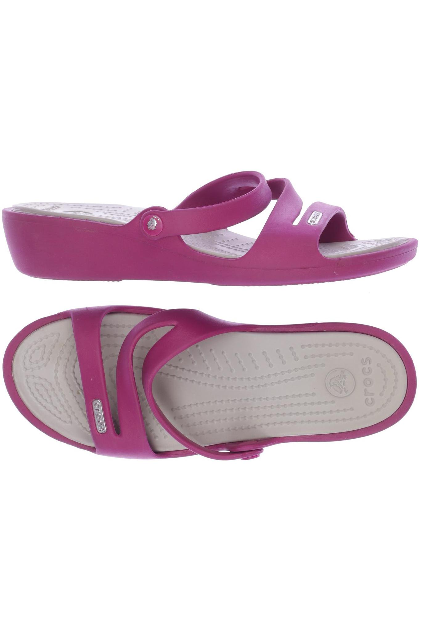 

Crocs Damen Sandale, pink, Gr. 6