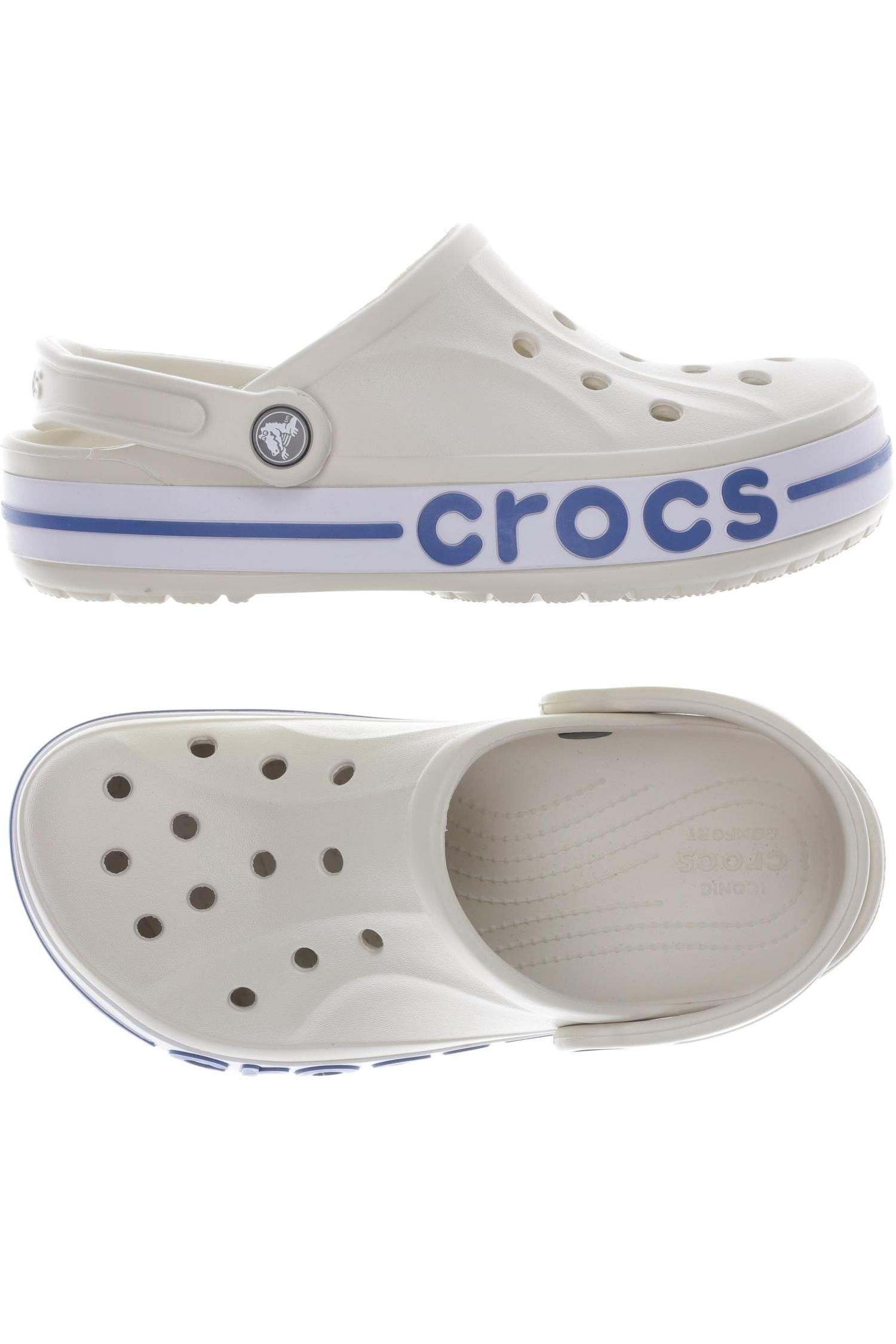 

Crocs Damen Sandale, cremeweiß, Gr. 8