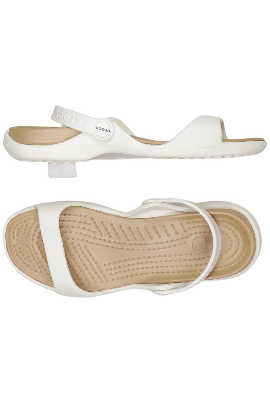 

Crocs Damen Sandale, weiß, Gr. 9