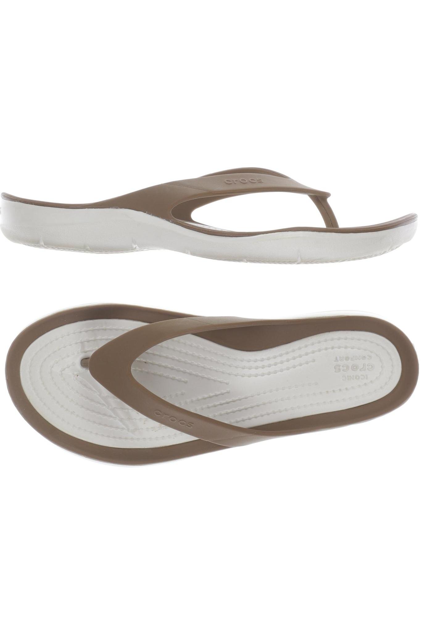 

Crocs Damen Sandale, braun, Gr. 7