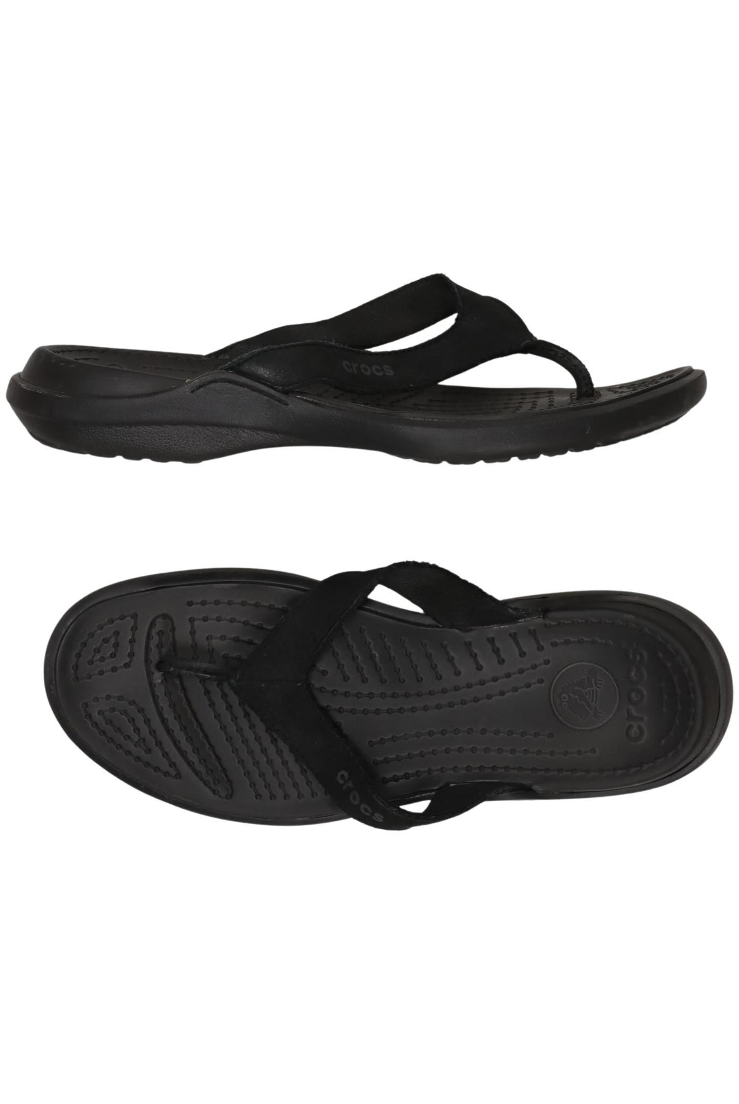

Crocs Damen Sandale, schwarz, Gr. 9