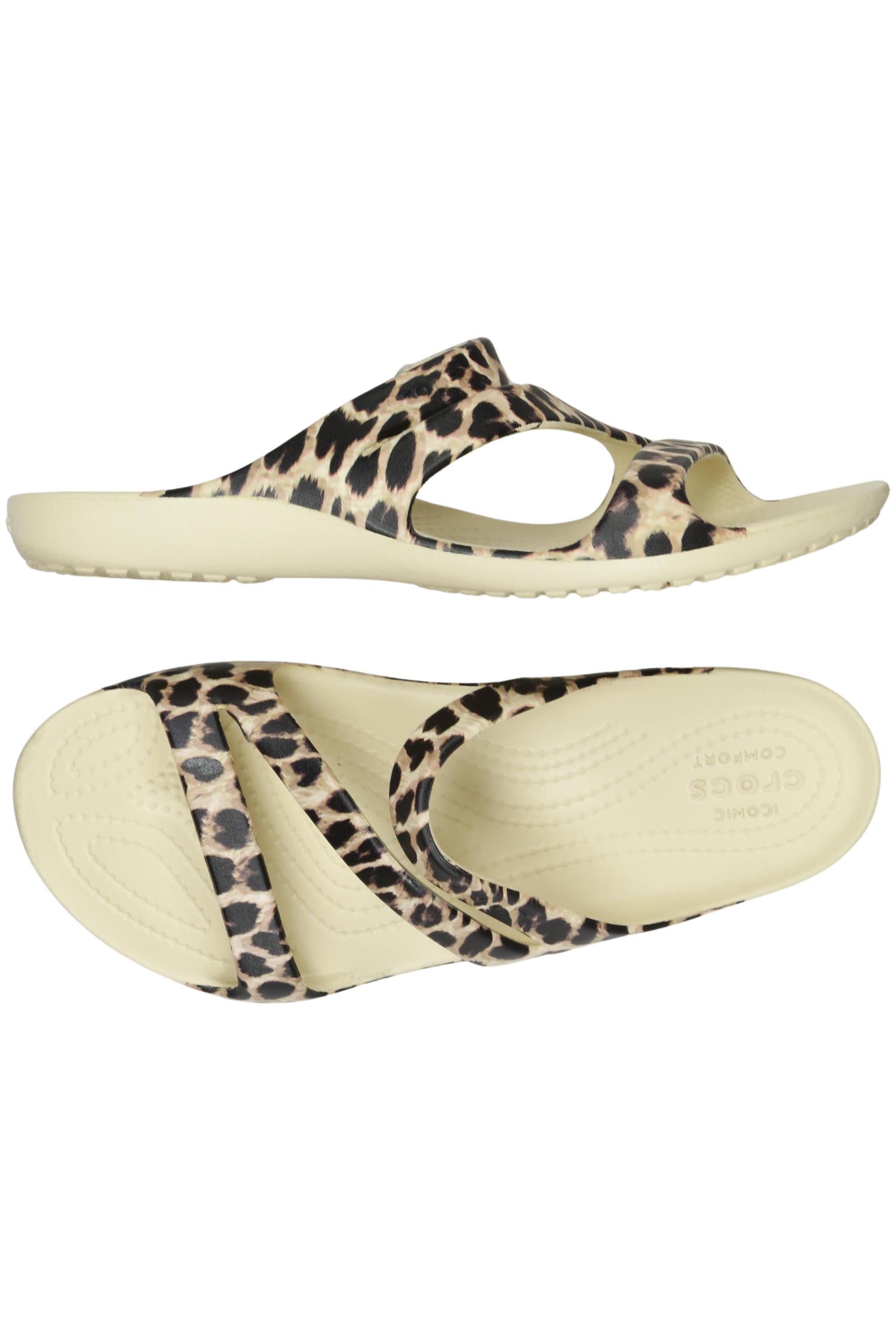 

Crocs Damen Sandale, beige, Gr. 8