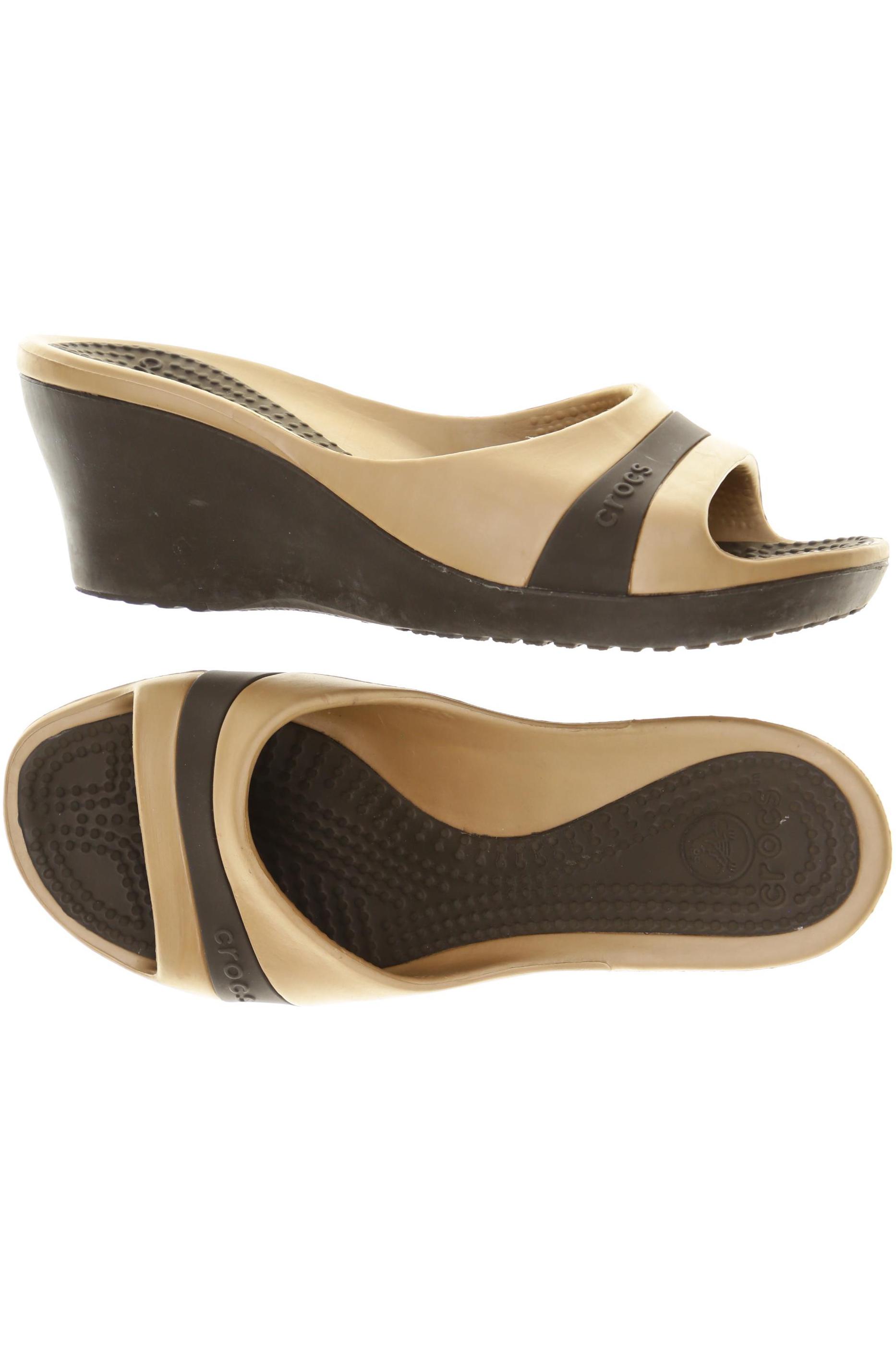 

Crocs Damen Sandale, braun, Gr. 9
