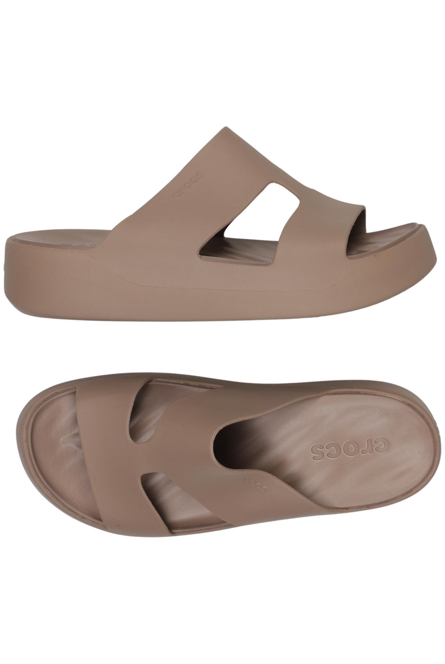 

Crocs Damen Sandale, braun, Gr. 10