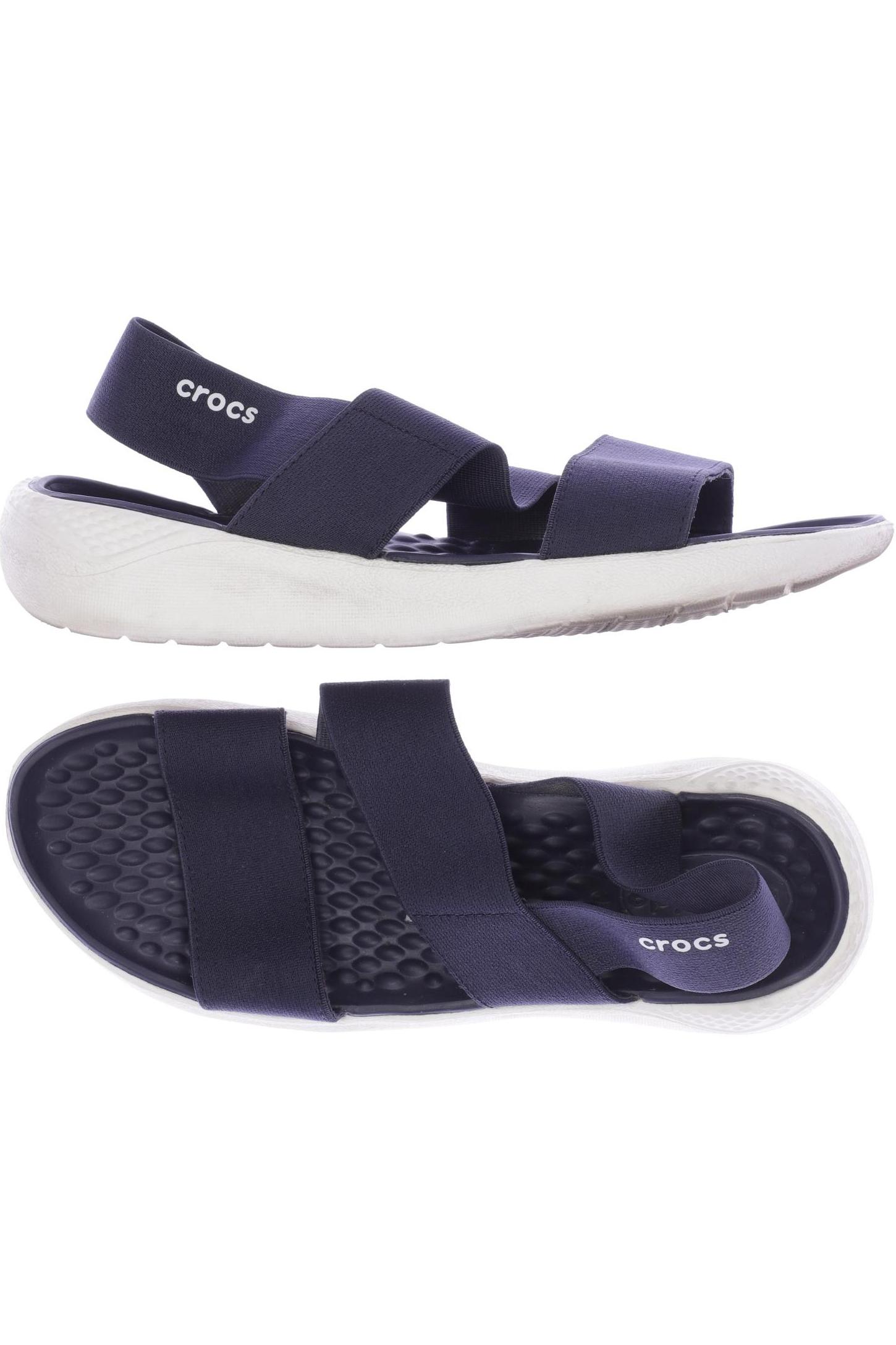 

Crocs Damen Sandale, marineblau, Gr. 5