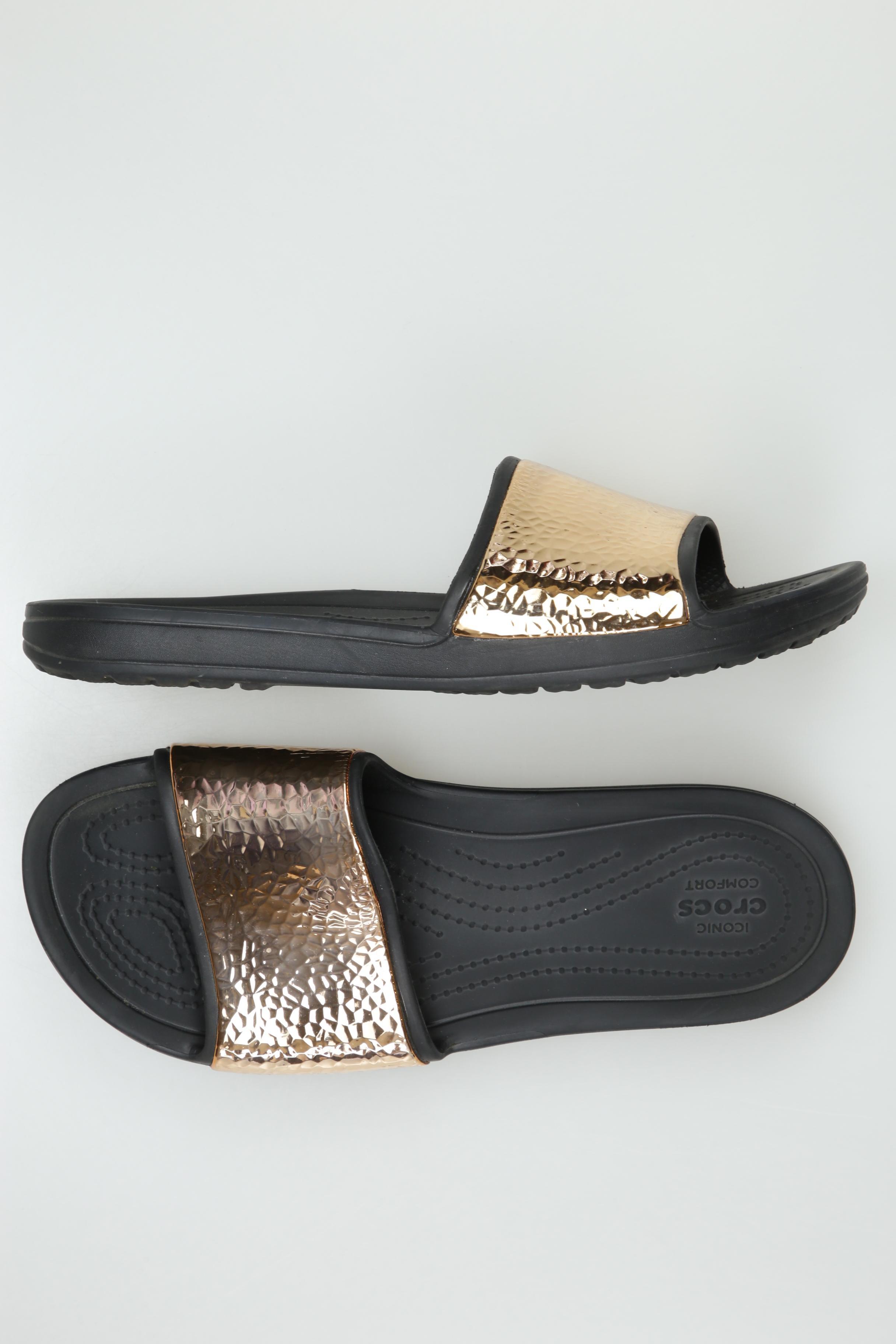 Thumbnail - Crocs Damen Sandale, gold, Gr. 9