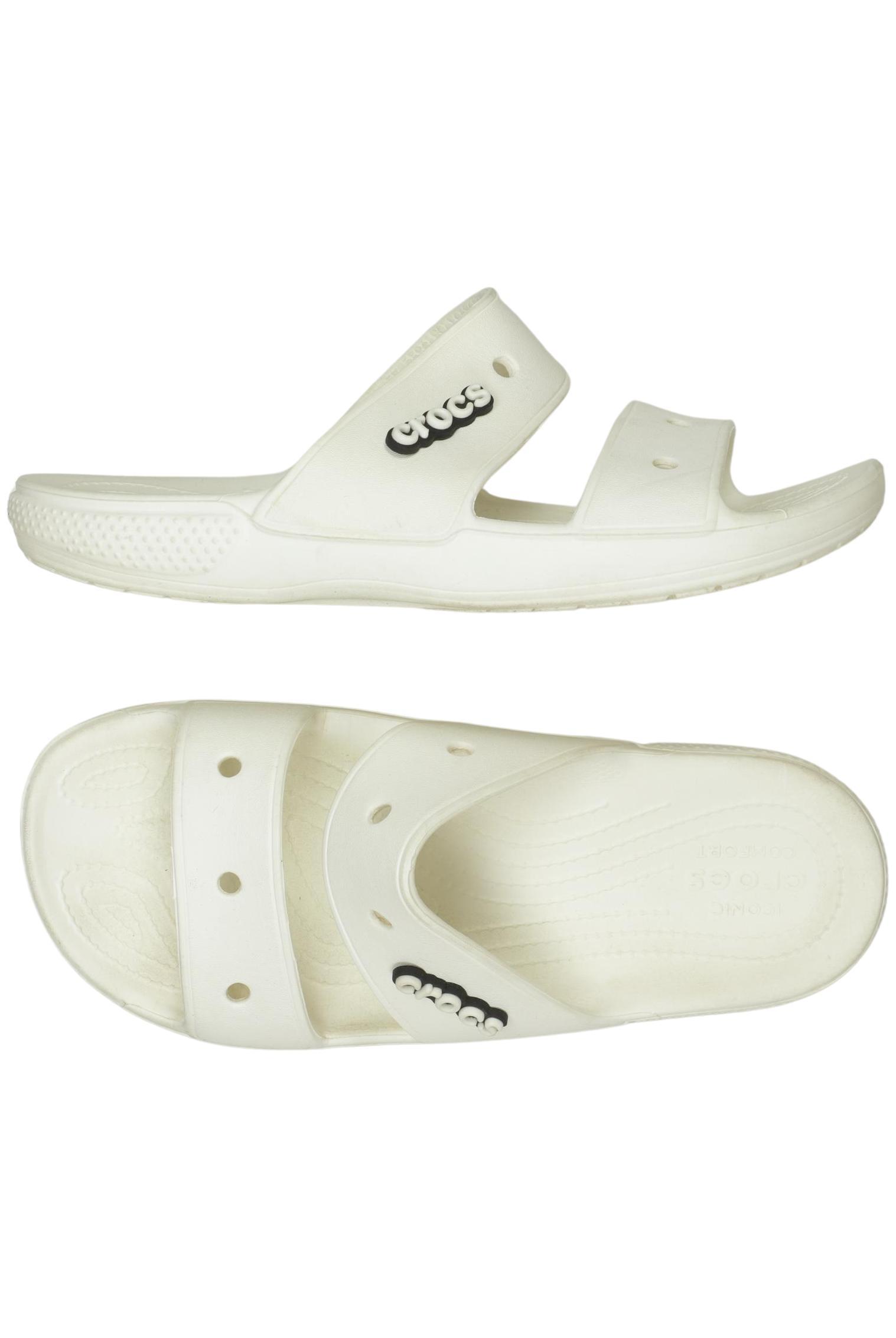 

Crocs Damen Sandale, weiß, Gr. 10