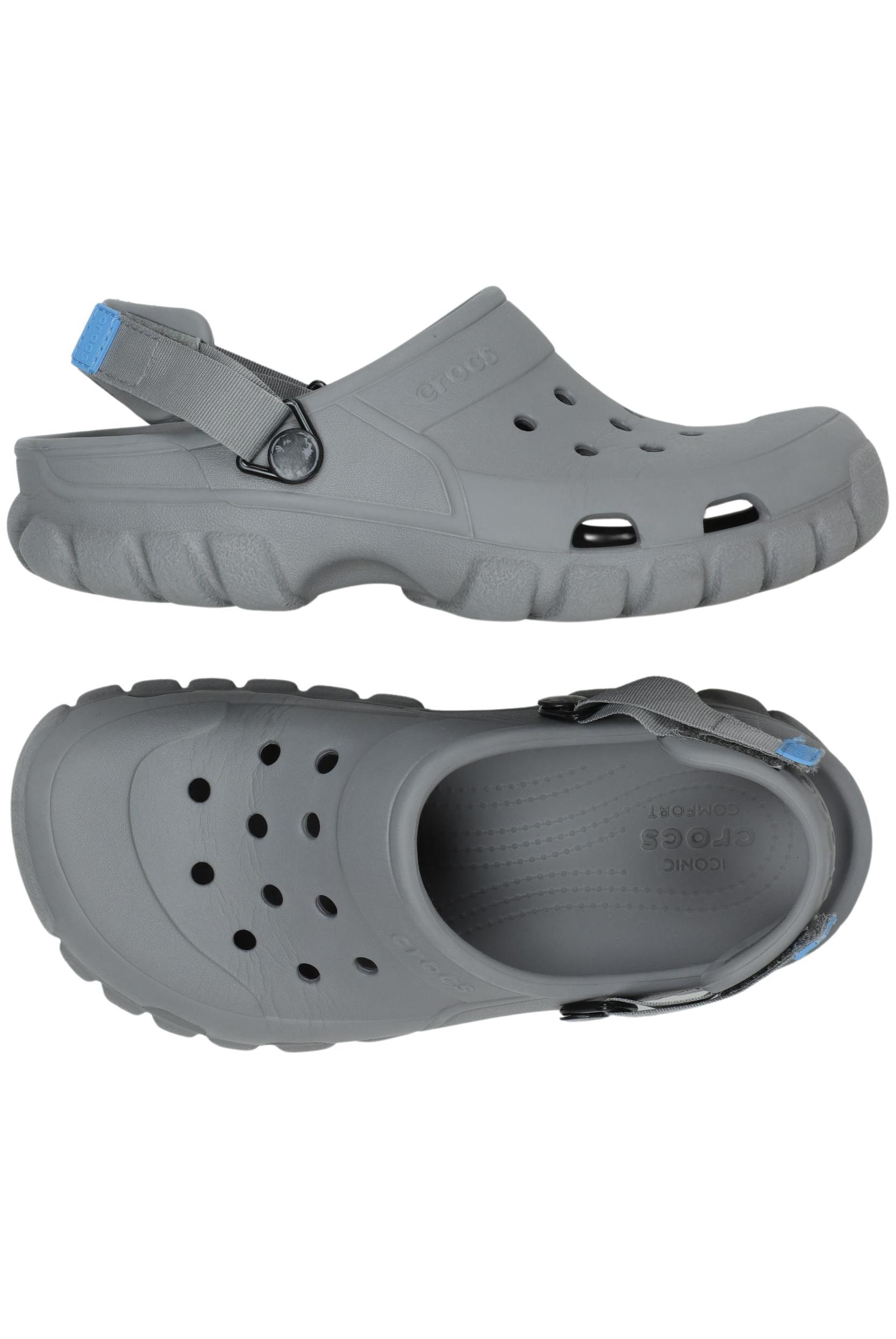 

Crocs Damen Sandale, grau, Gr. 8